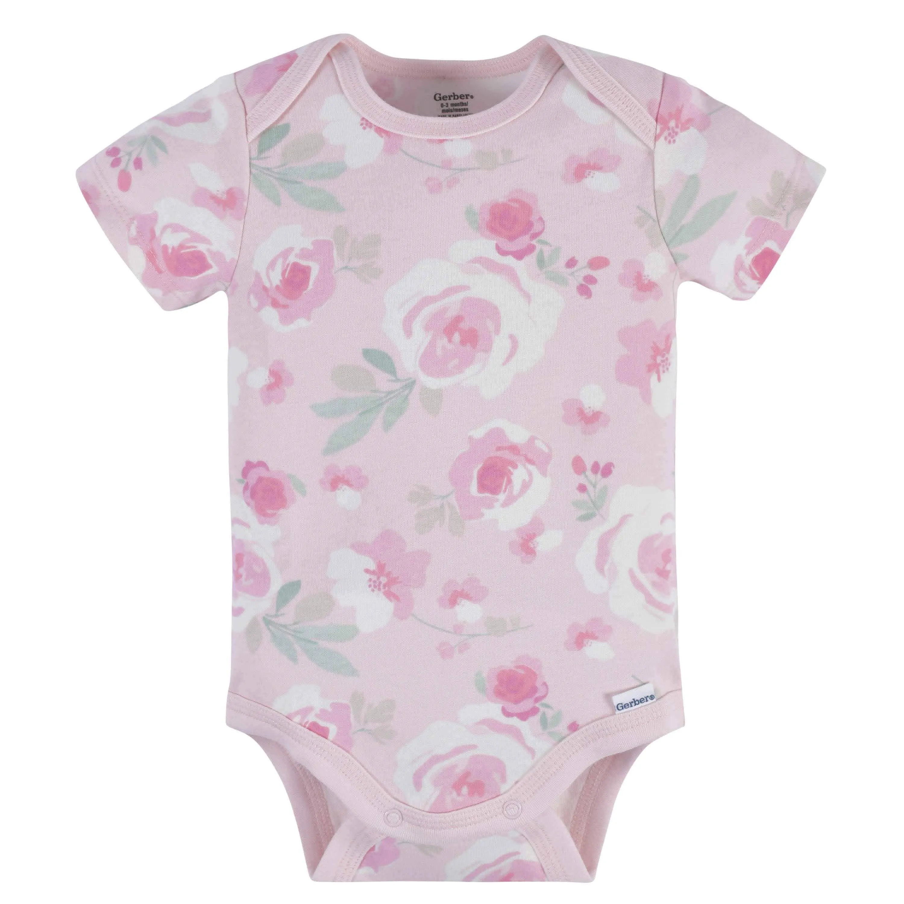 8-Piece Baby Girls Floral Playwear Gift Set