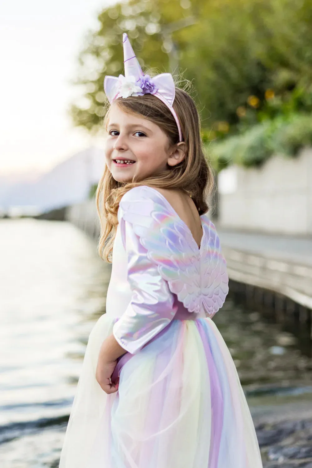 Alicorn Dress w/Wings & Headband