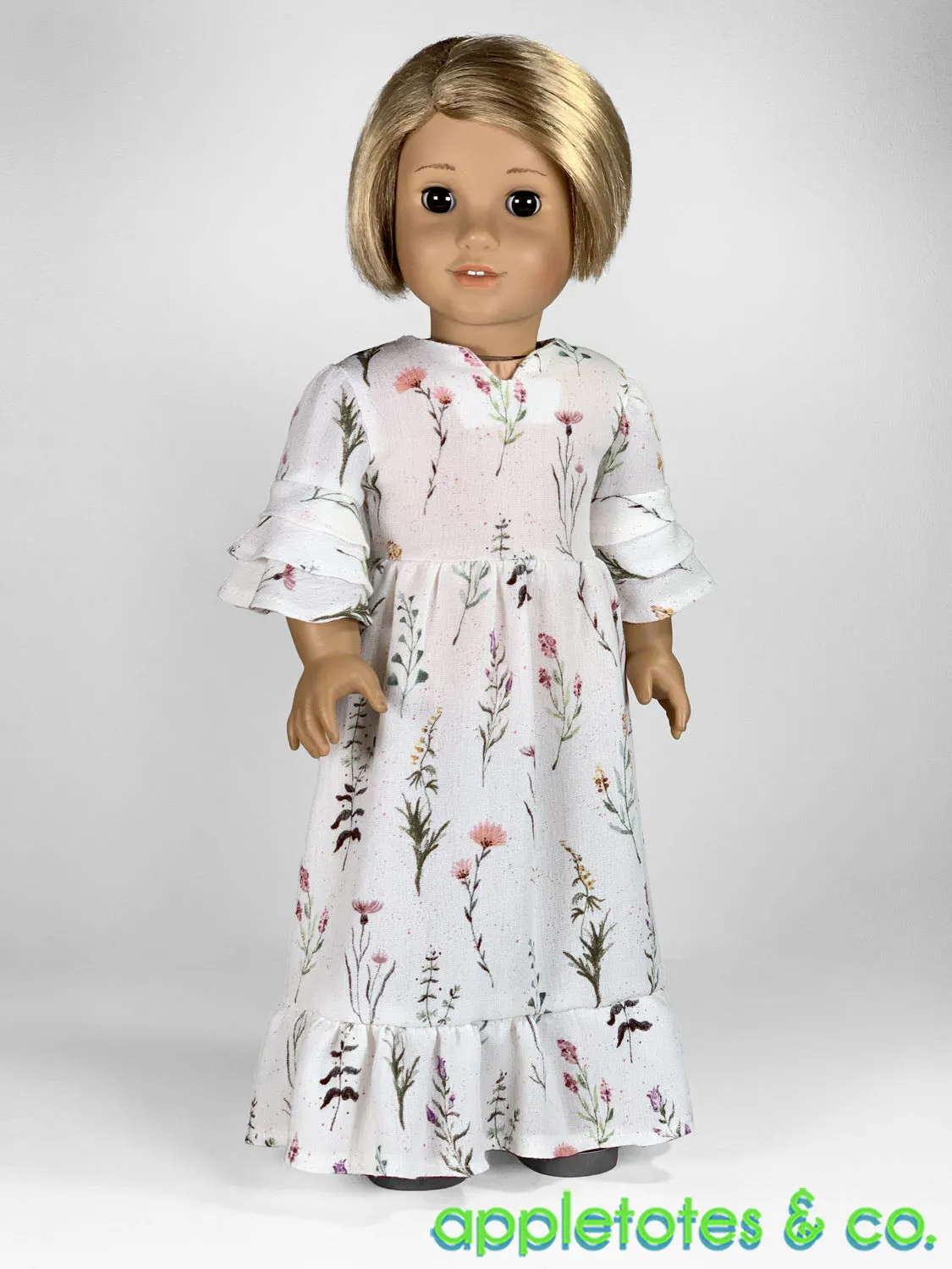 Amanda Dress 18 Inch Doll Sewing Pattern