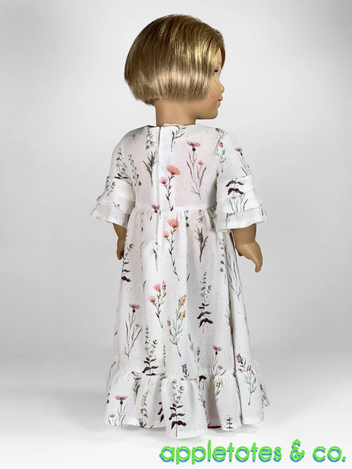 Amanda Dress 18 Inch Doll Sewing Pattern