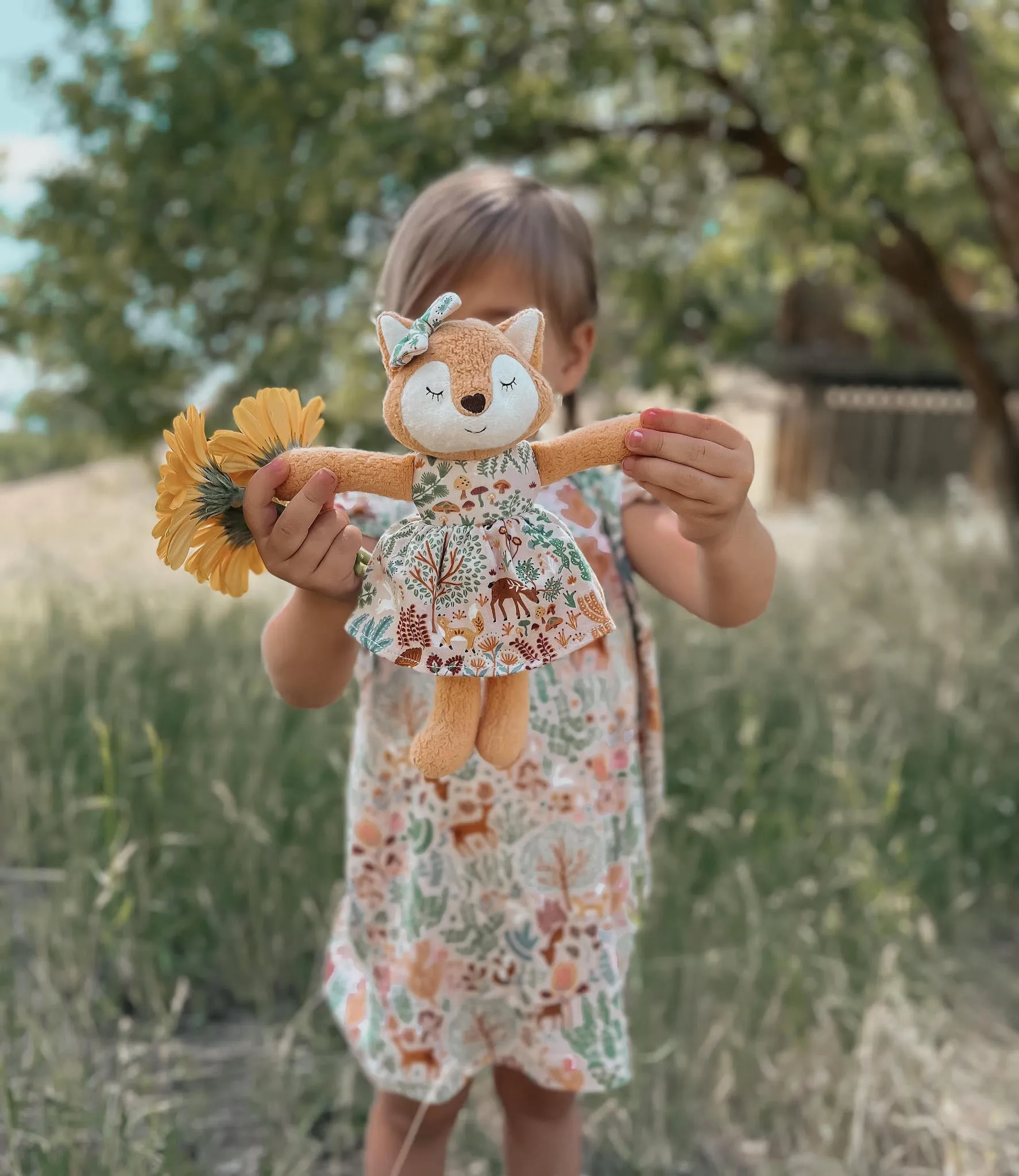 Bamboo Blend Dress - Boho Woodland