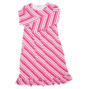 Boho Dress - Candy Cane Stripe