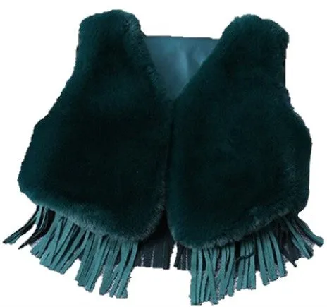 Bold Fur Fringe Vest