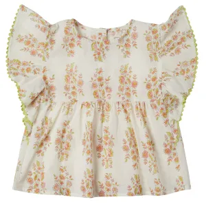 Bonheur du Jour Paris Daphne Girl Blouse Rosee/Vert