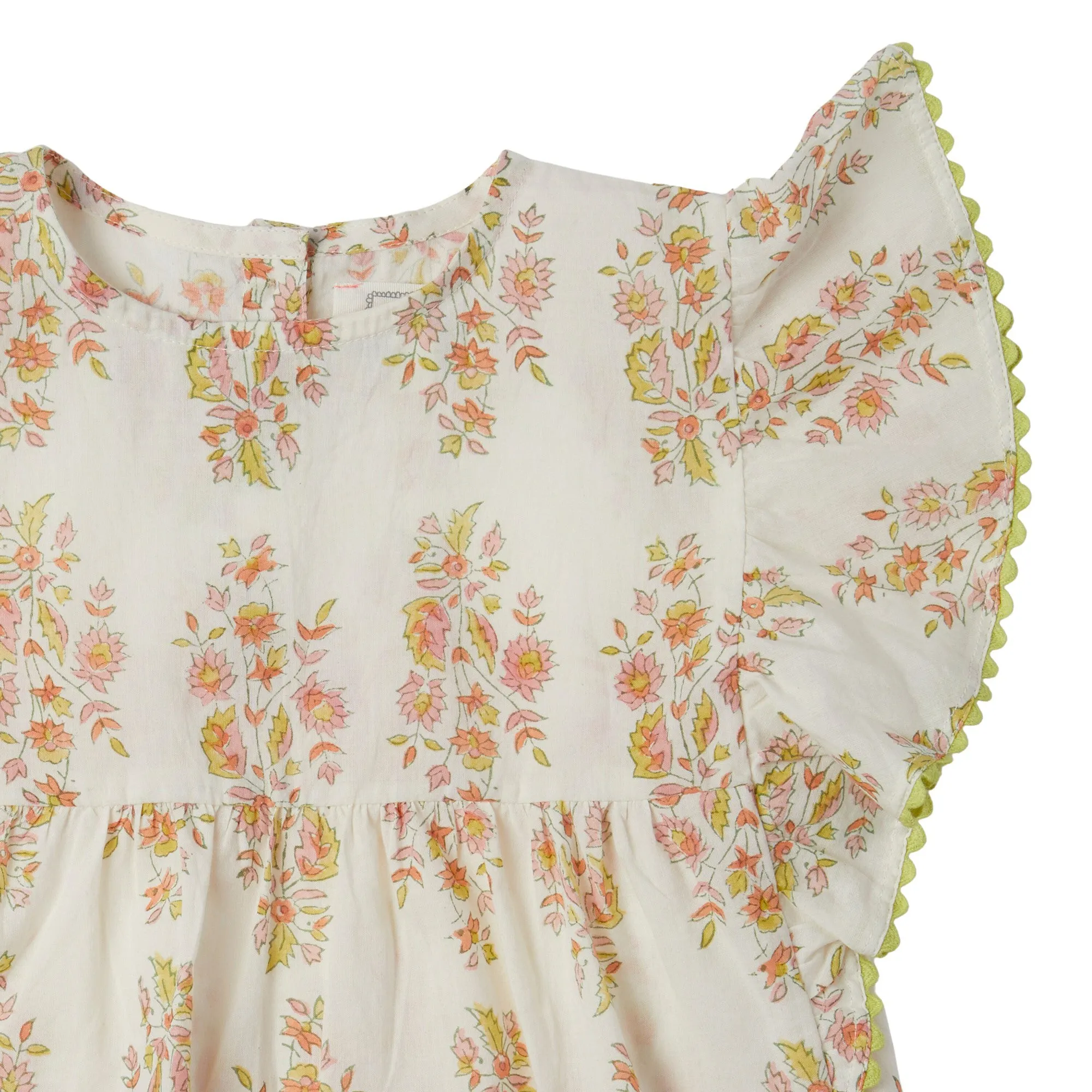 Bonheur du Jour Paris Daphne Girl Blouse Rosee/Vert