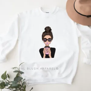 Brunnette Girl Boss Sweatshirt