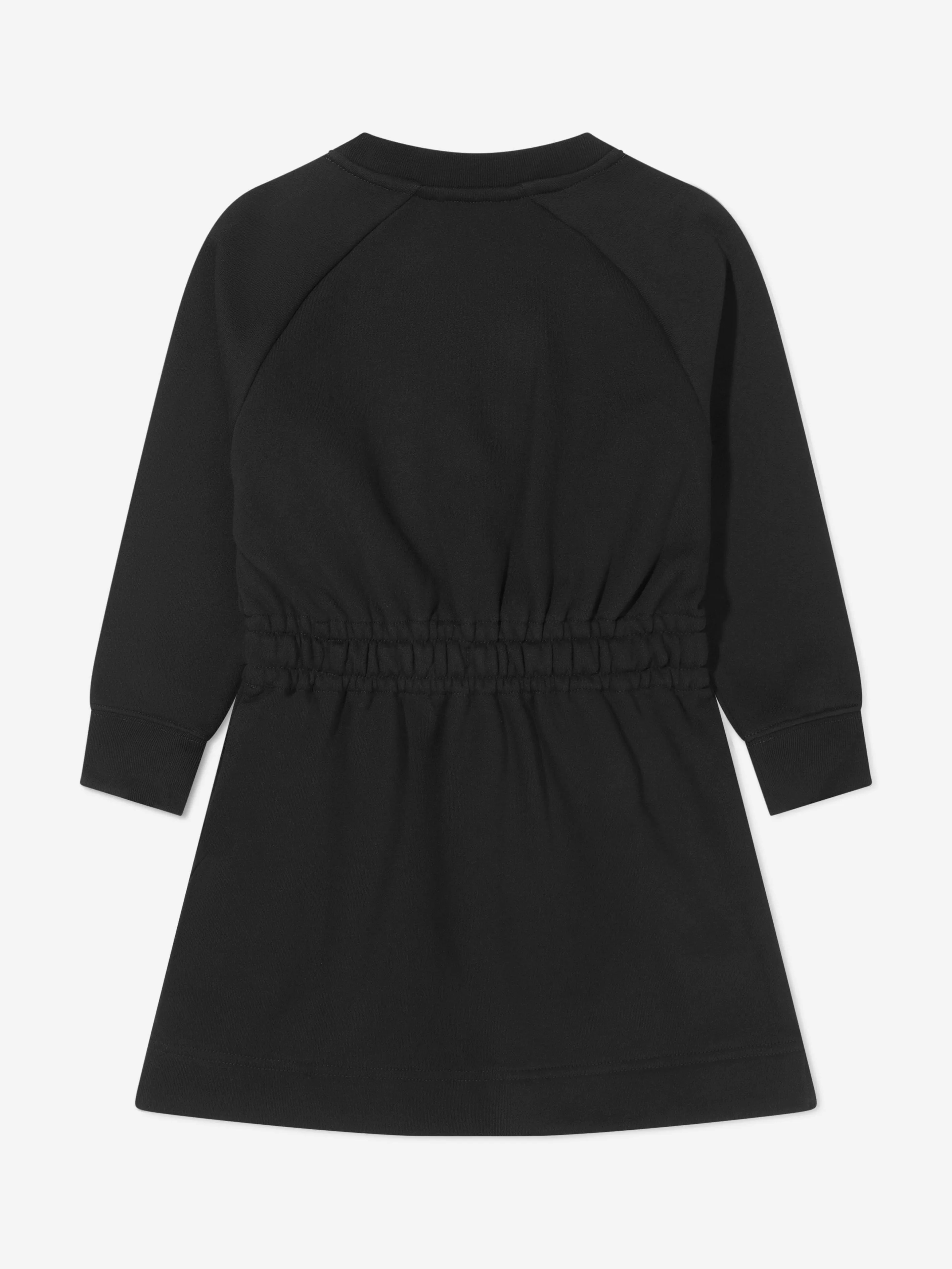 Burberry Girls Alba Long Sleeve Logo Dress