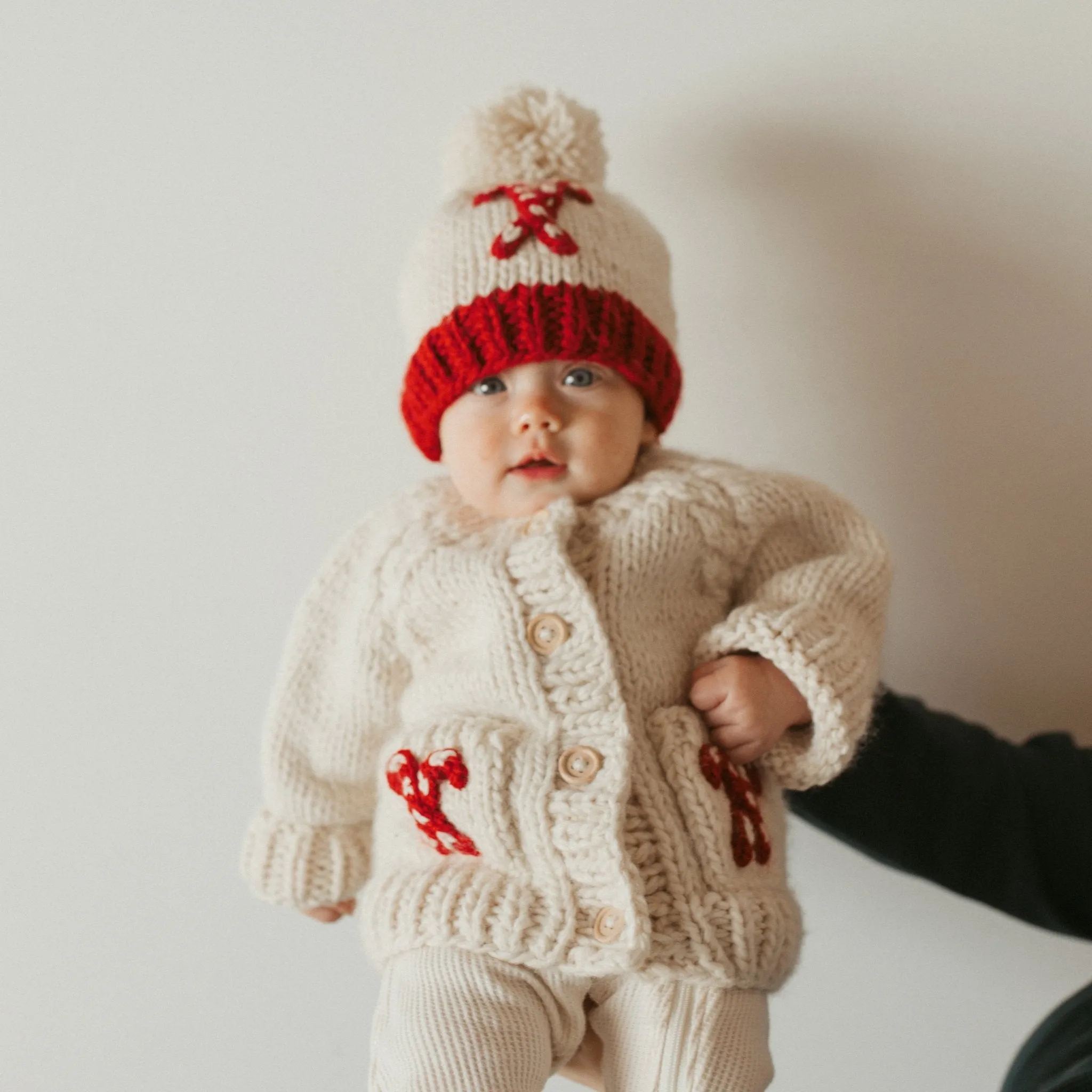 Candy Cane Beanie Hat