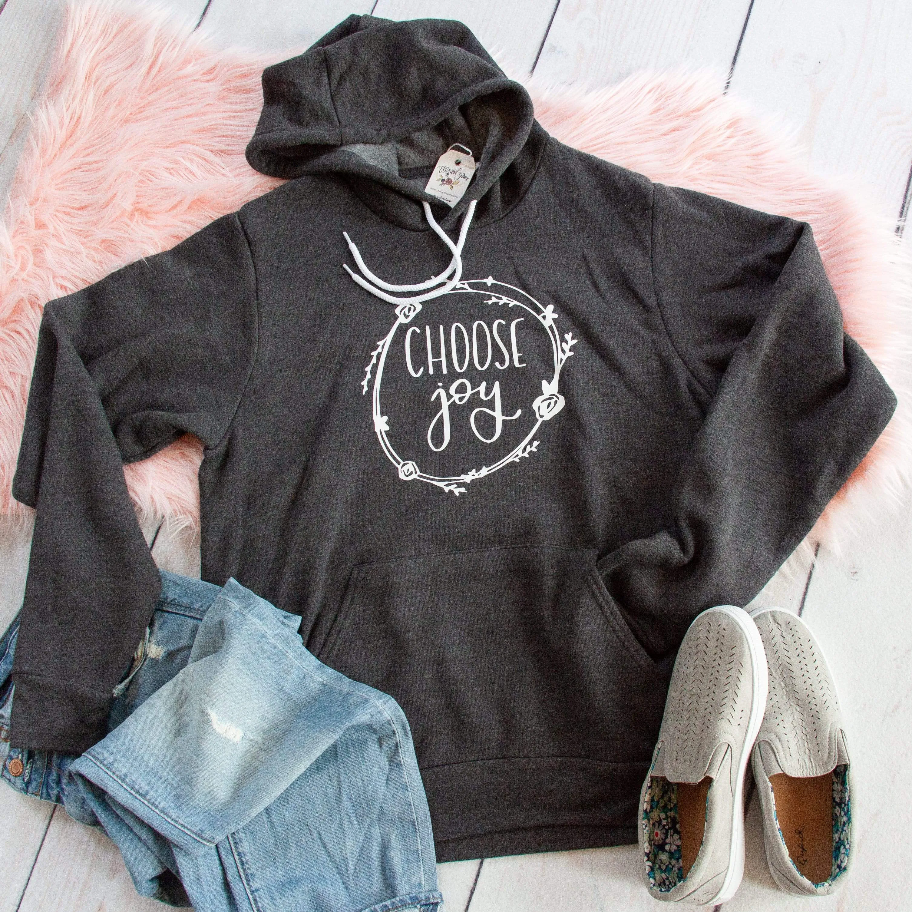 Choose Joy Premium Fleece Hoodie