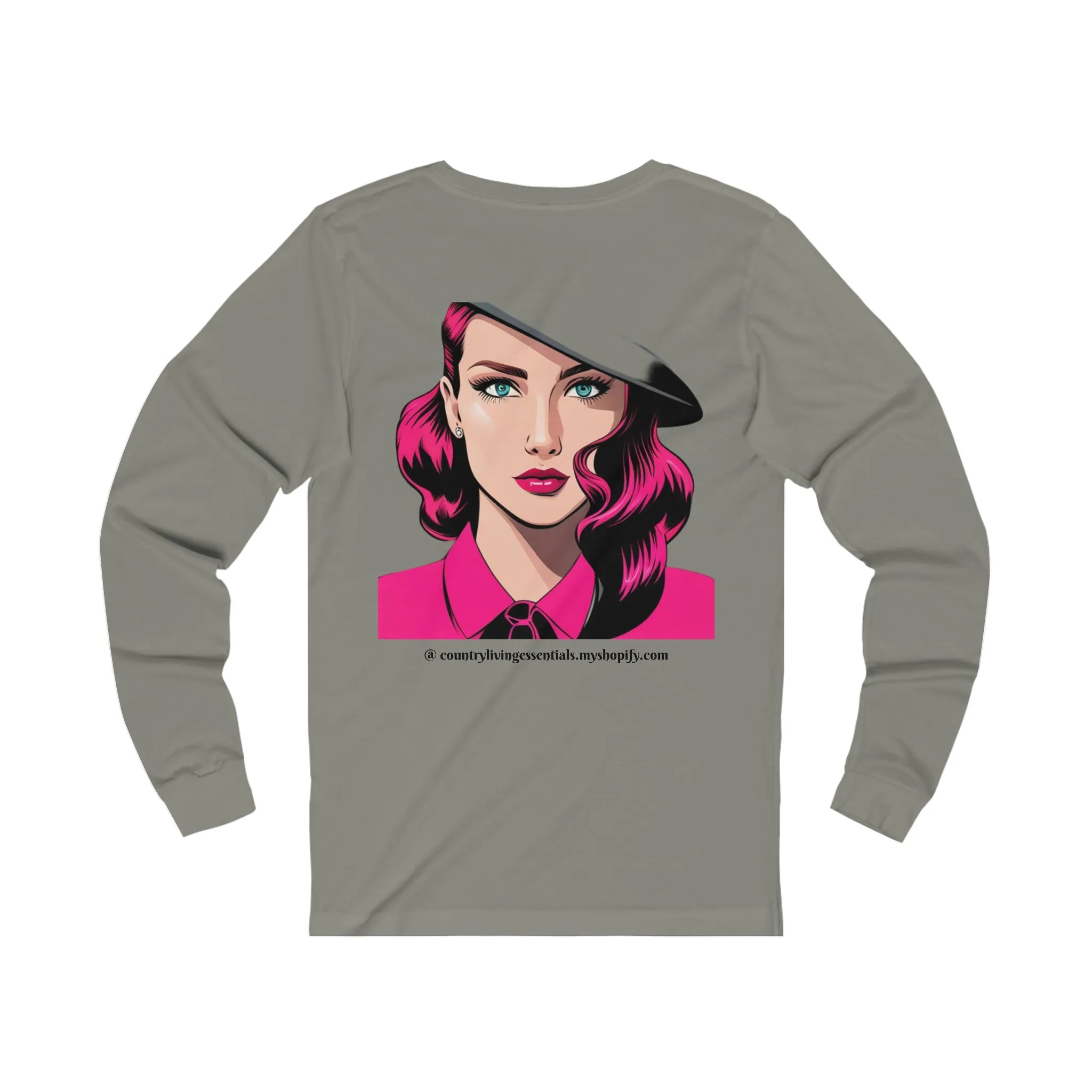 Country Girl With Style Unisex Jersey Long Sleeve Tee