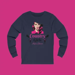 Country Girl With Style Unisex Jersey Long Sleeve Tee