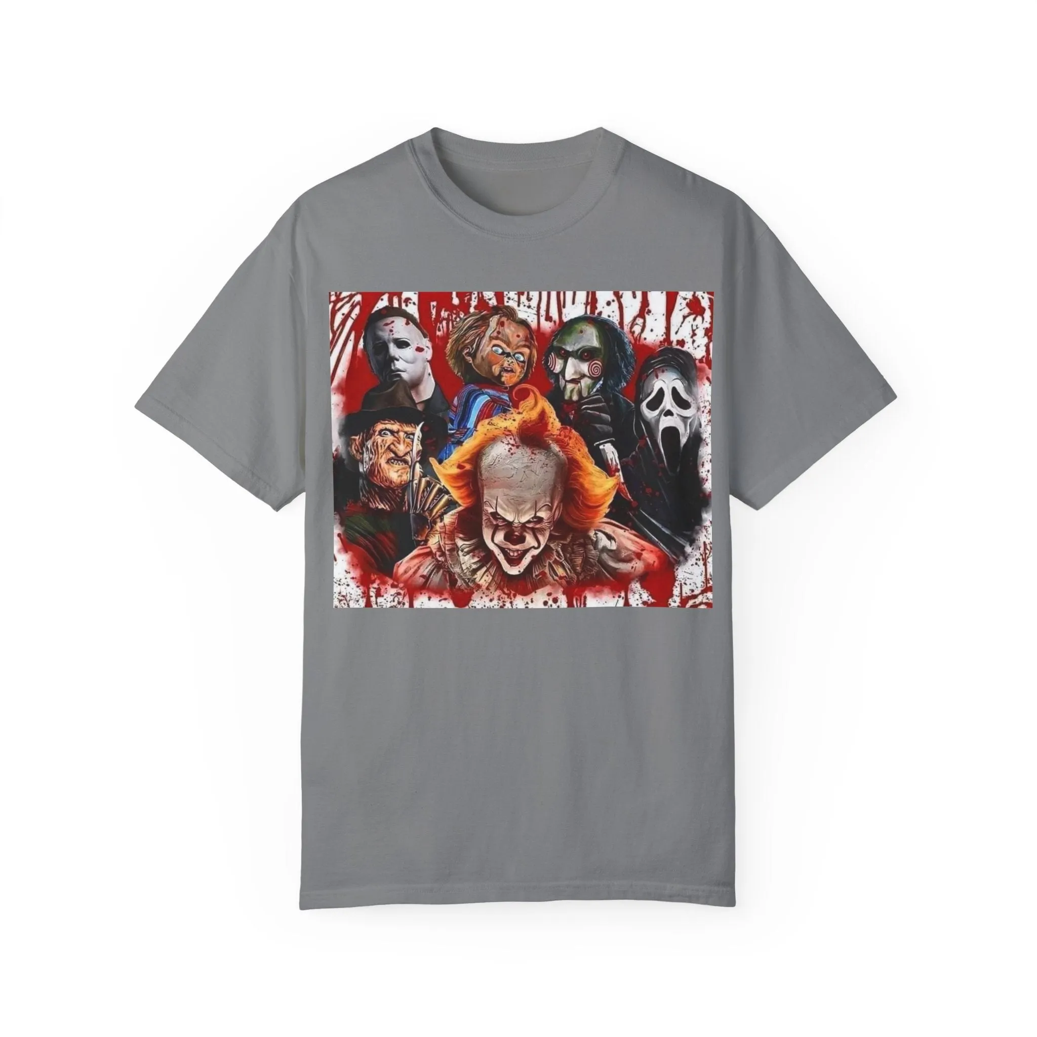 Extreme Custom Designs Horror Classics premium Dyed and printed Tee