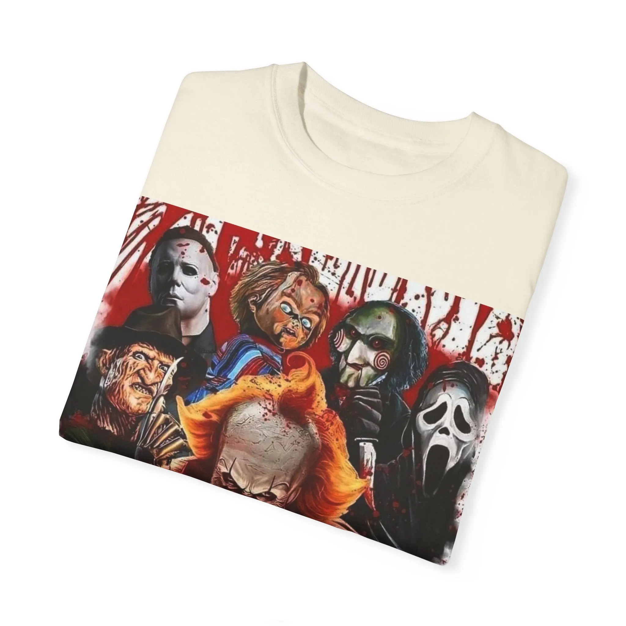 Extreme Custom Designs Horror Classics premium Dyed and printed Tee