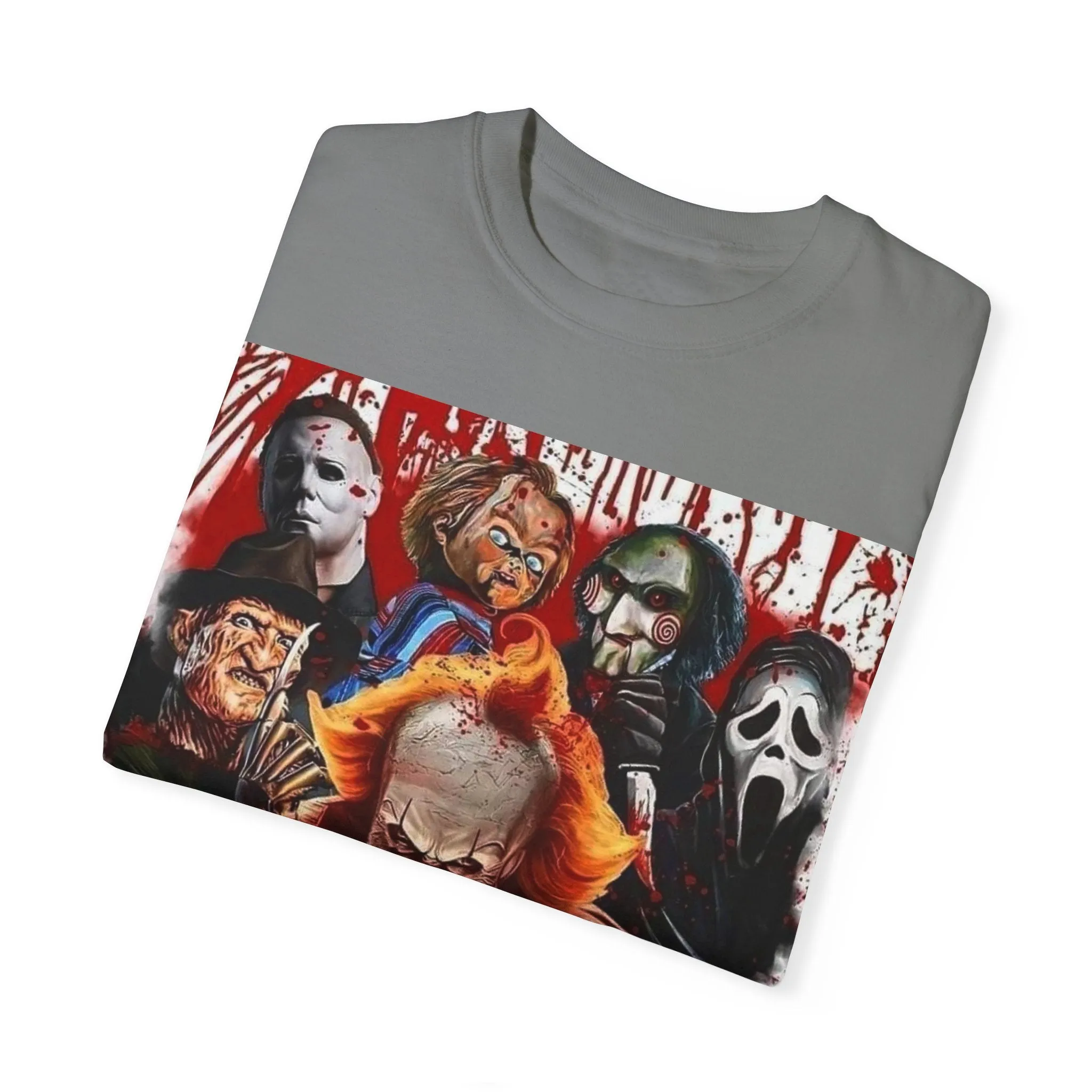 Extreme Custom Designs Horror Classics premium Dyed and printed Tee