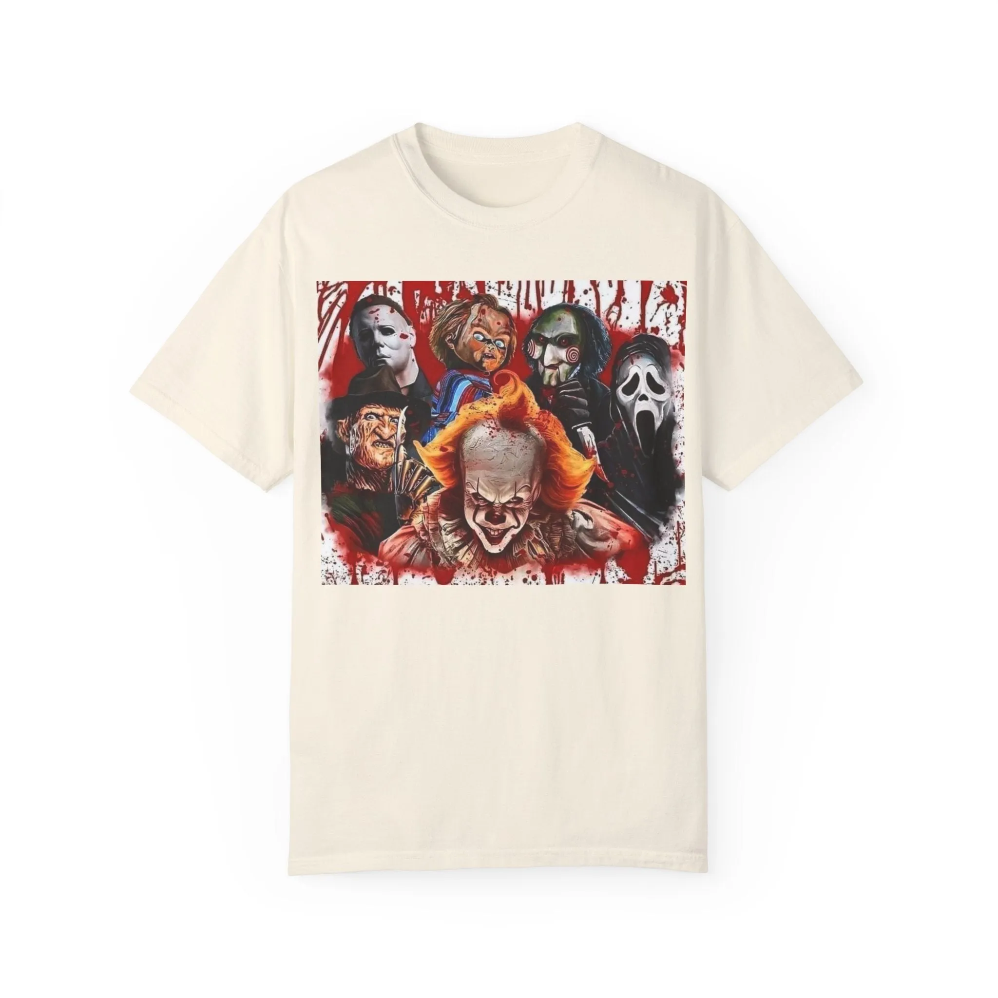 Extreme Custom Designs Horror Classics premium Dyed and printed Tee