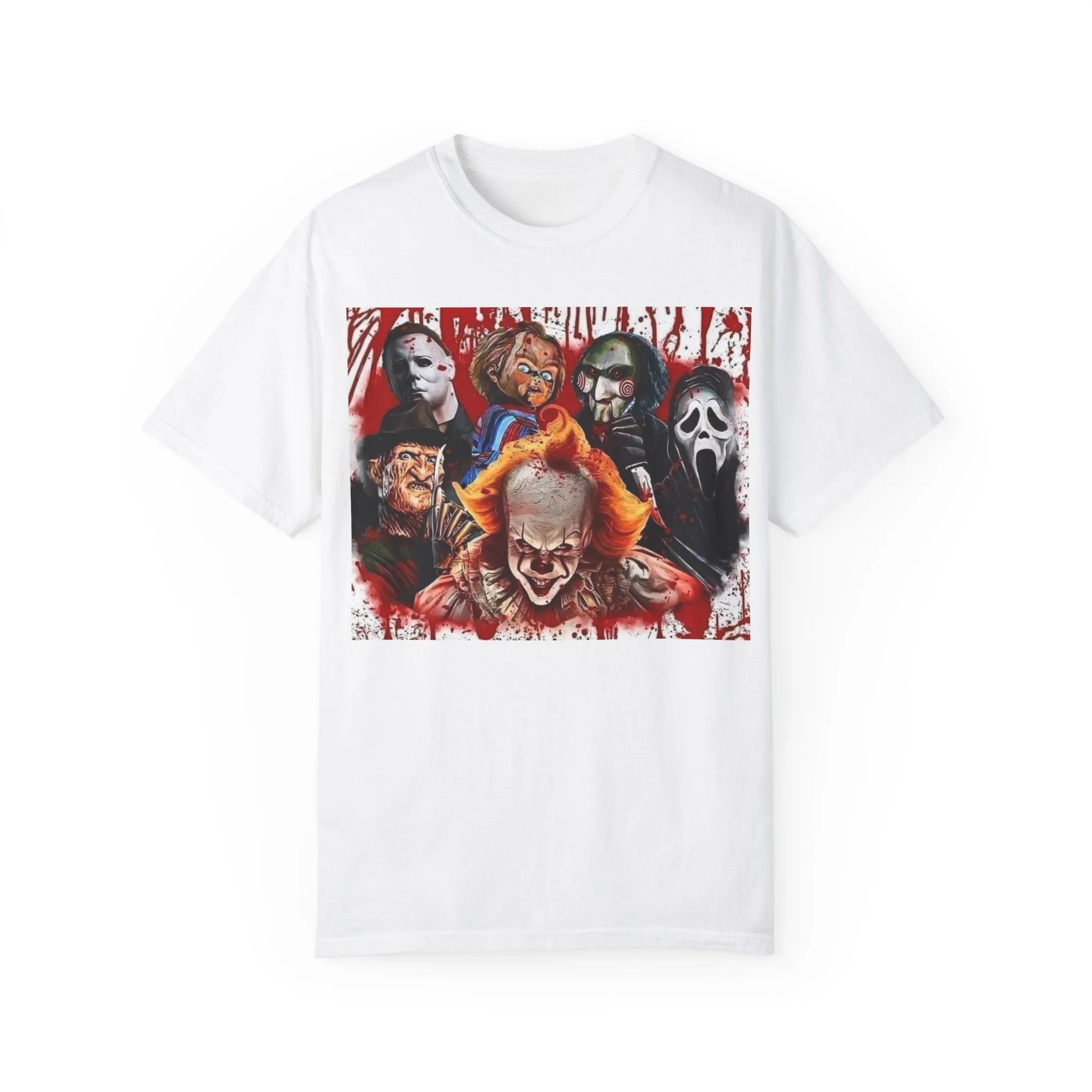 Extreme Custom Designs Horror Classics premium Dyed and printed Tee