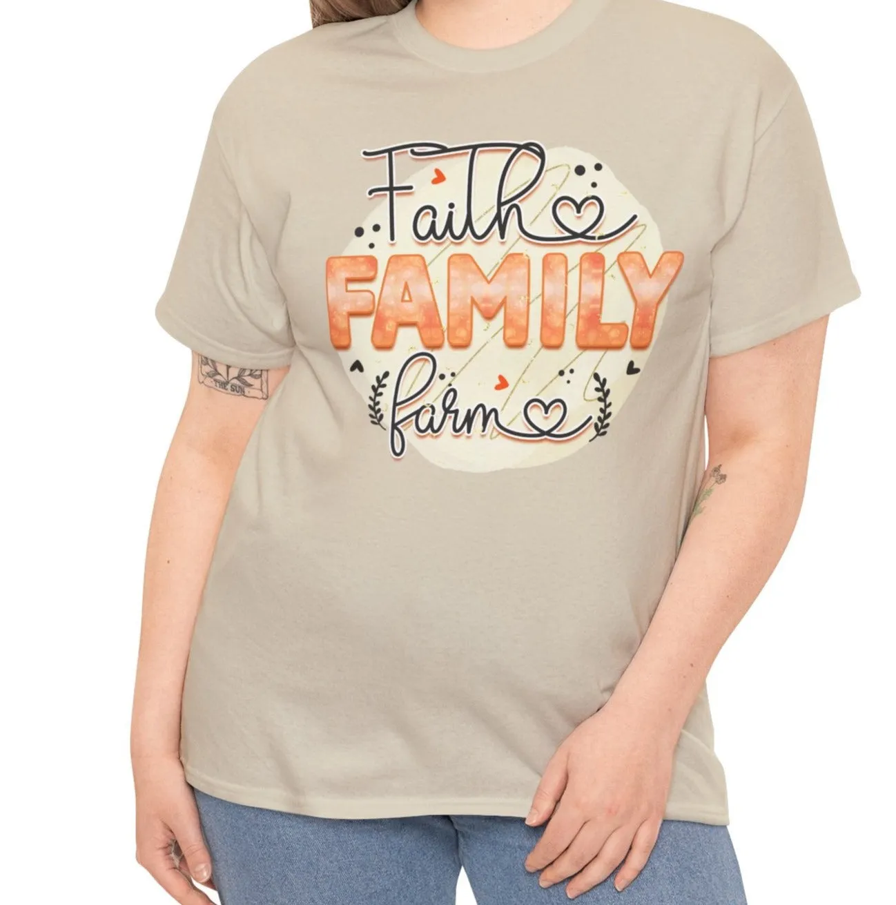 Faith, Family, Farm Tee