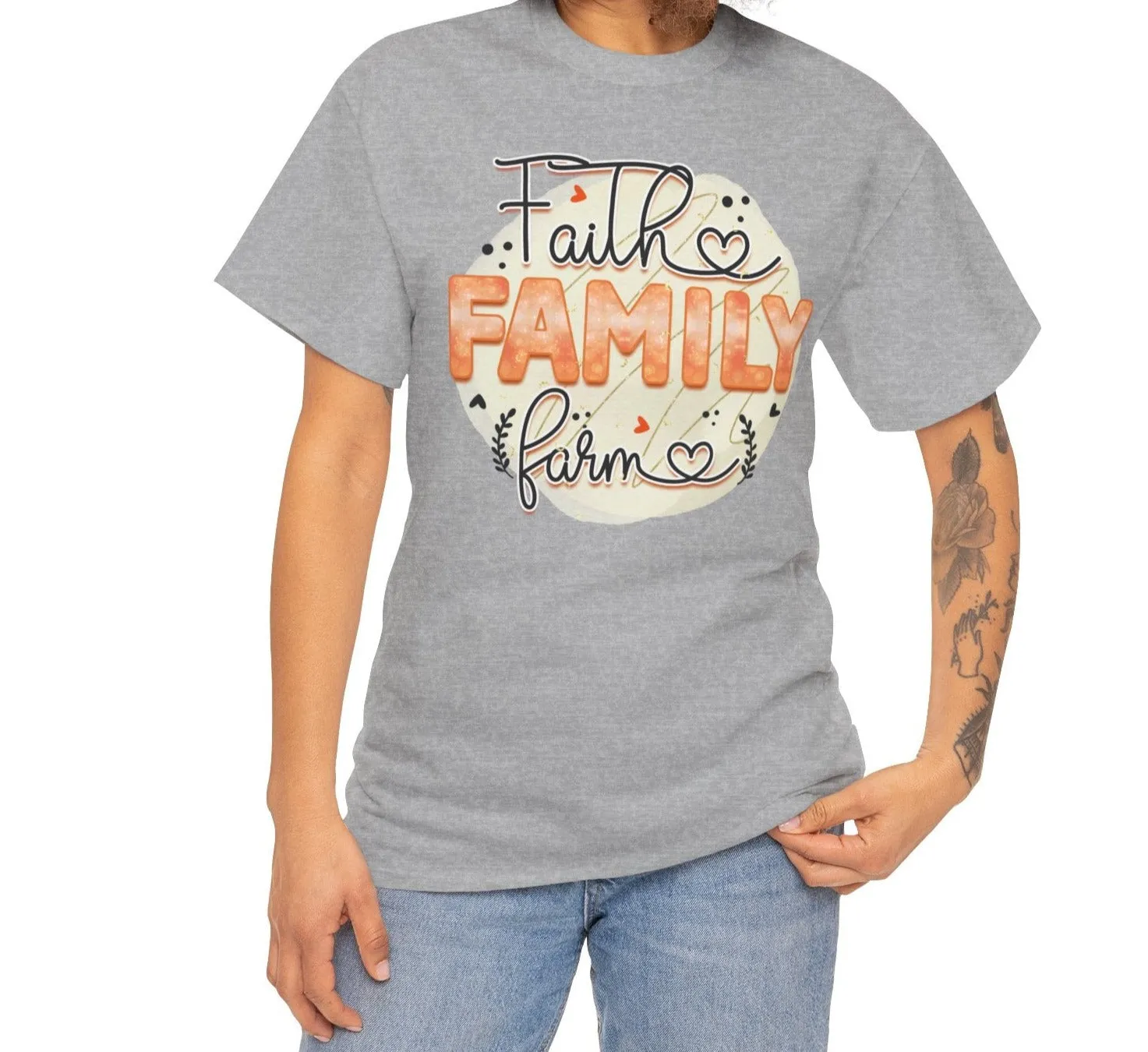 Faith, Family, Farm Tee