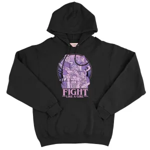 Fight Like A Girl Feminist Hoodie