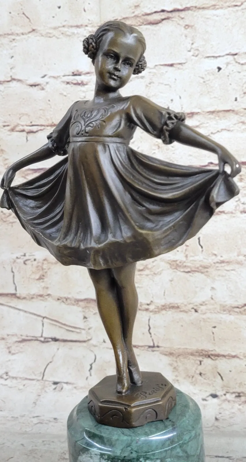 German Preiss Prima Ballerina Art Deco Statue Figurine Bronze Sculpture Hot Cast