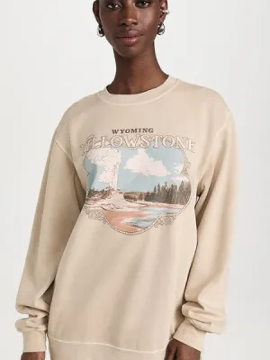 Girl Dangerous Yellowstone Oversize Sweatshirt