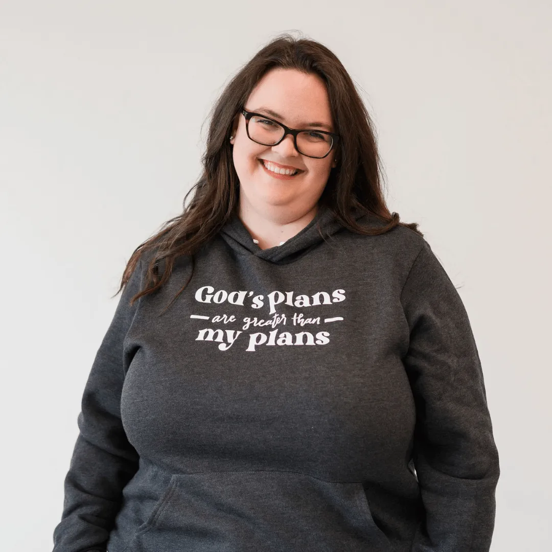 God's Plans are Greater than My Plans Premium Fleece Hoodie