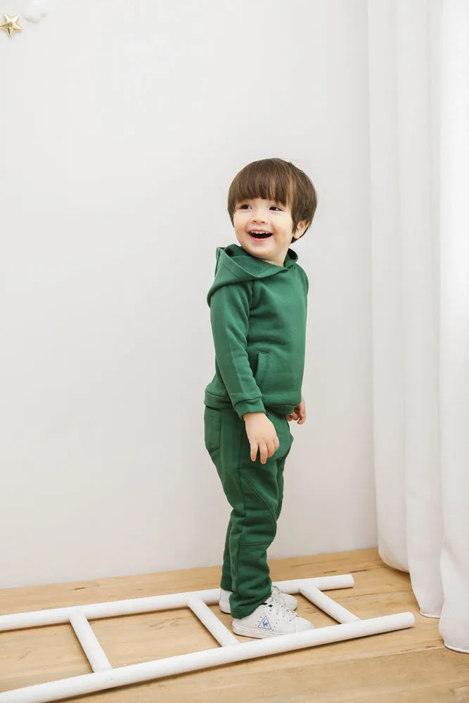 Green Bengdi Hoodie & Pants Set