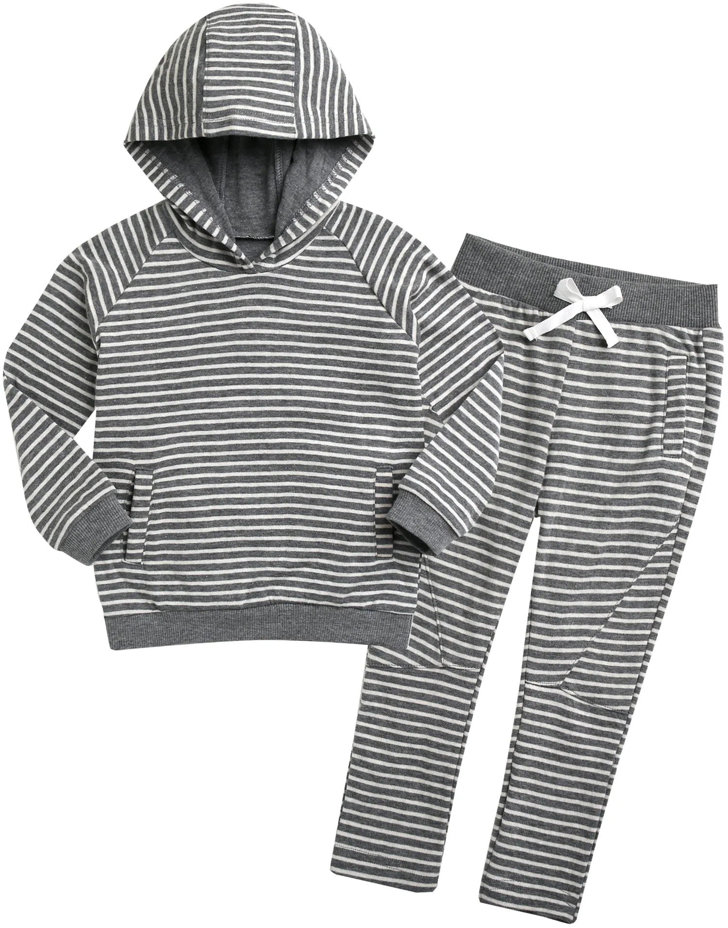 Grey Bengdi Hoodie & Pants Set