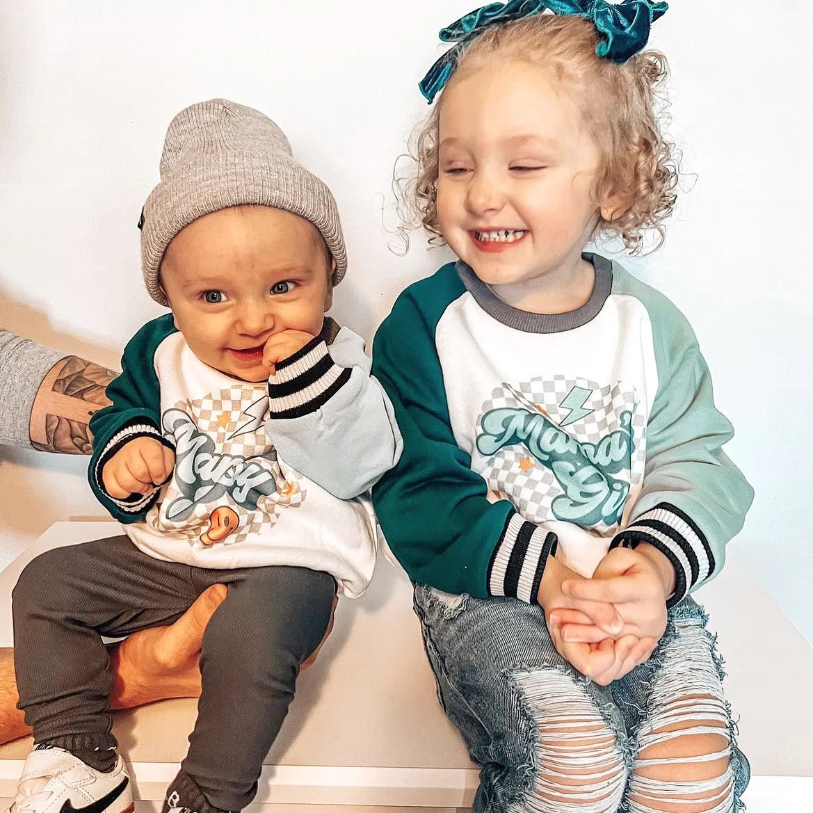 Groovy Varsity Sweatshirt | Mama’s Girl