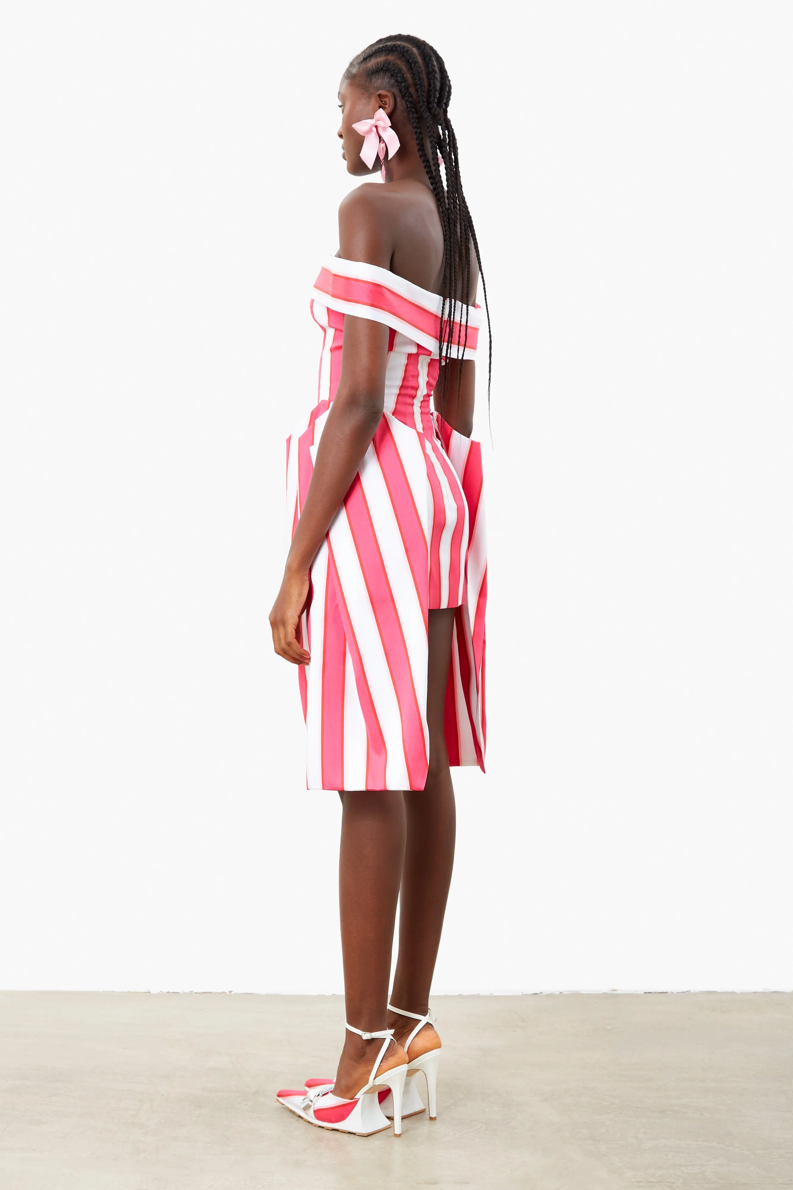 Gunpowder Dress Candy Stripe