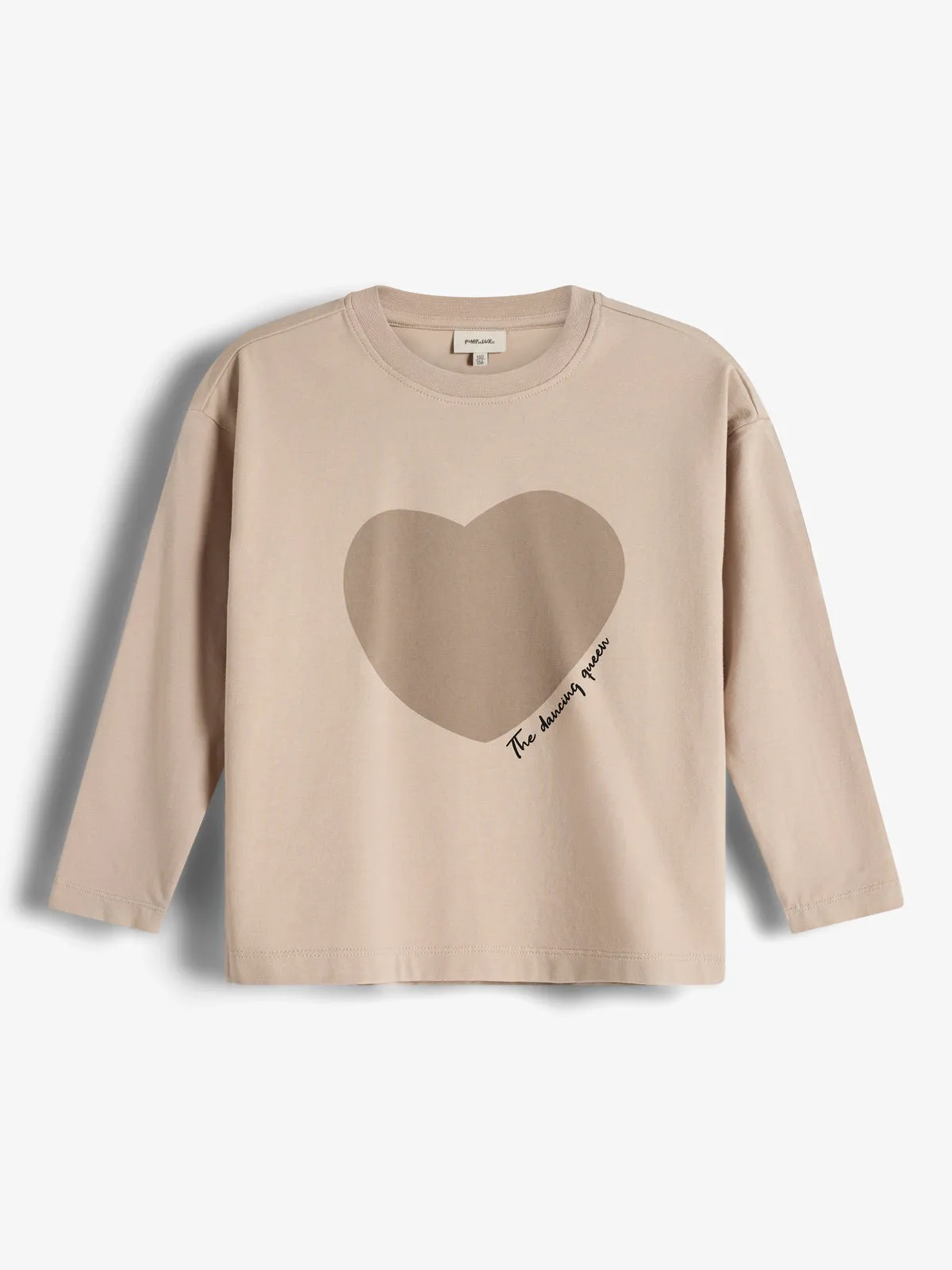 Heart Long Sleeve T-shirt - Kids - Moonlight