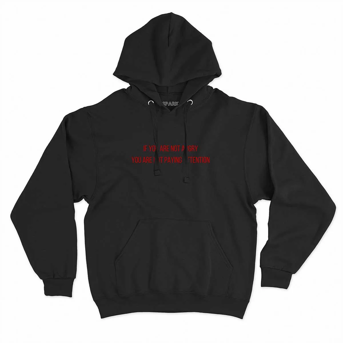 If You Are Not Angry You Are Not Paying Attention Feminist Hoodie