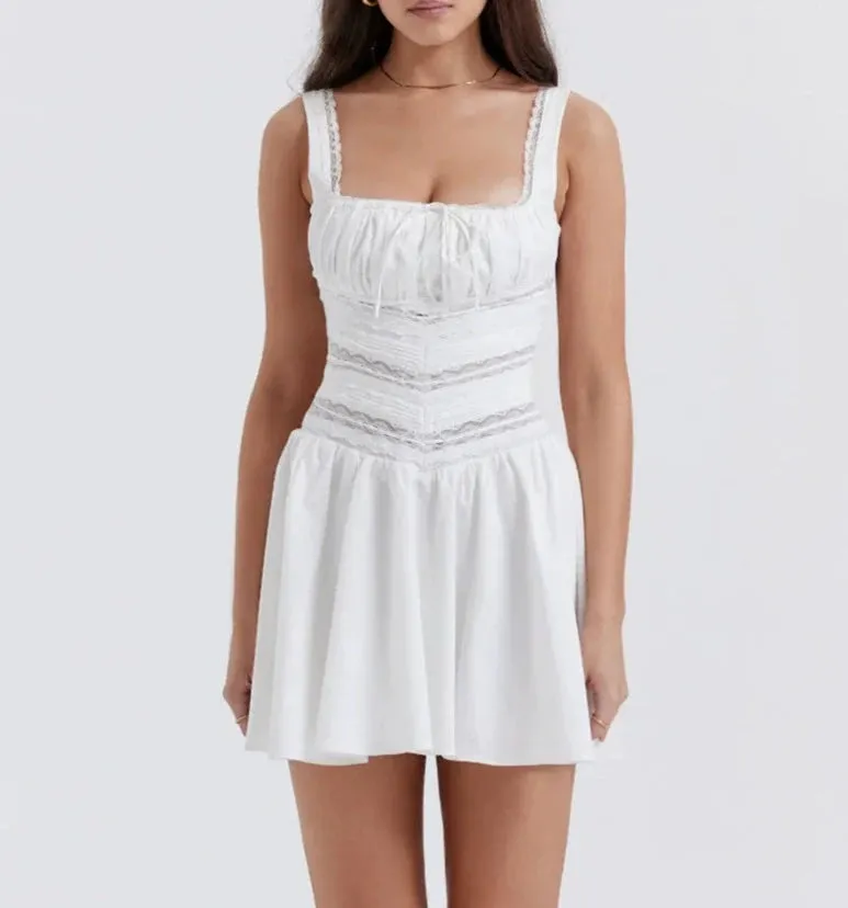 Isabella Lace Mini Dress