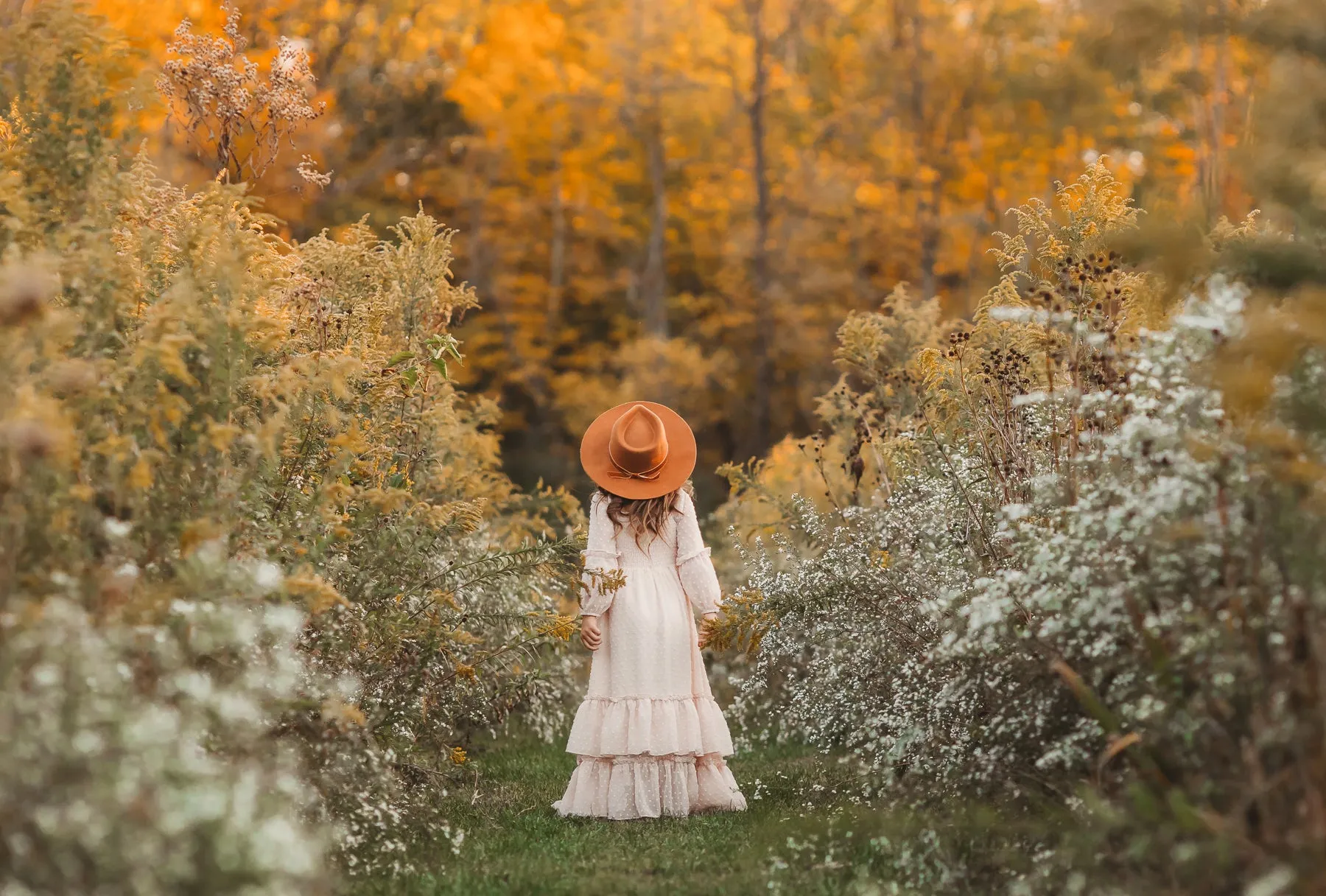 Jolene Dress (natural swiss dot)