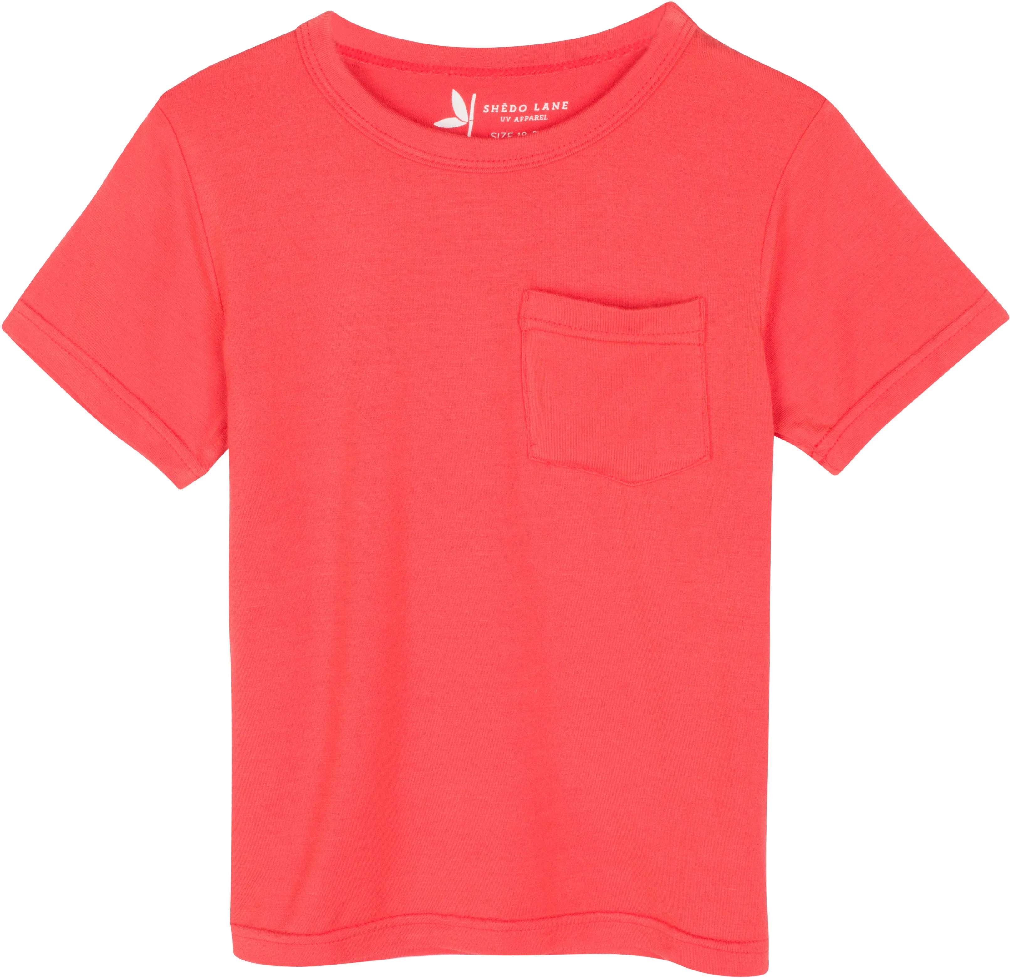 Kids Short Sleeve Relaxed Fit Pocket T-Shirt