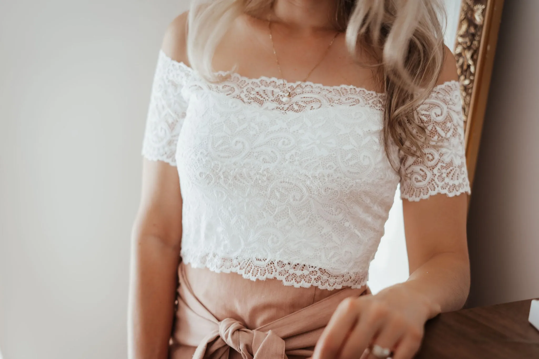 Lucia Lace Top