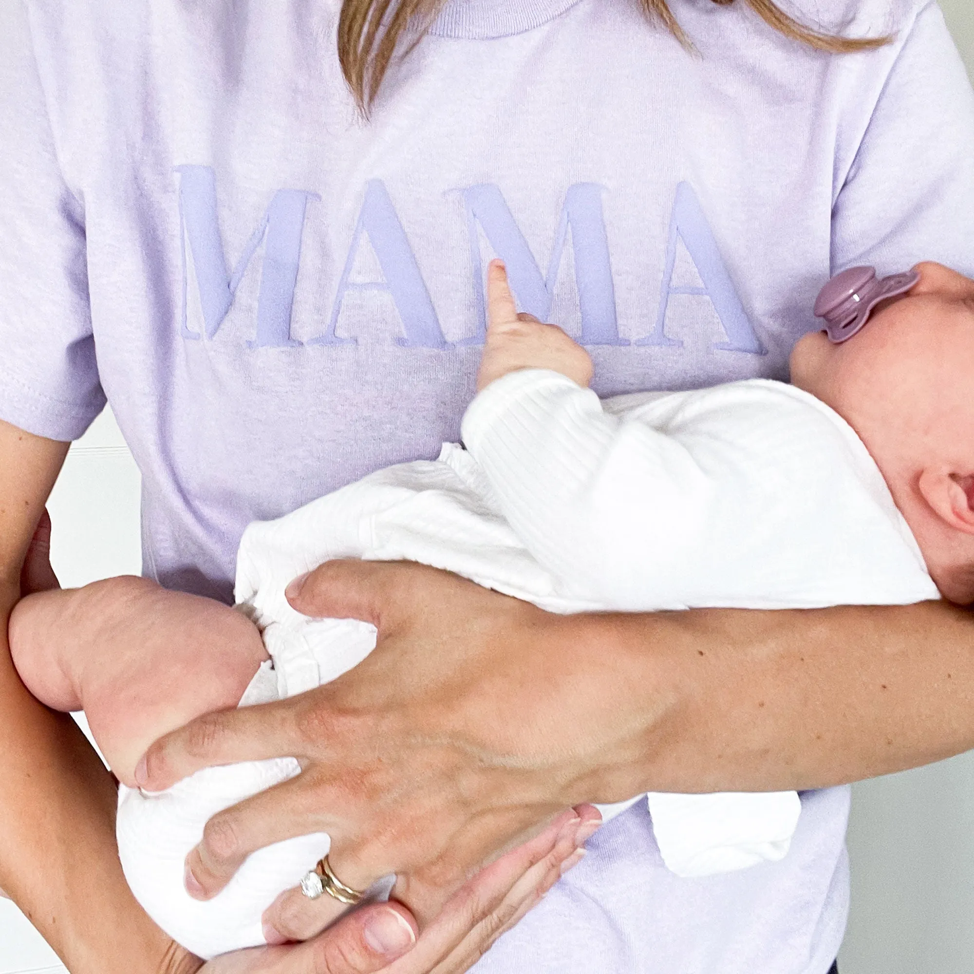 Puff Print MAMA Tee