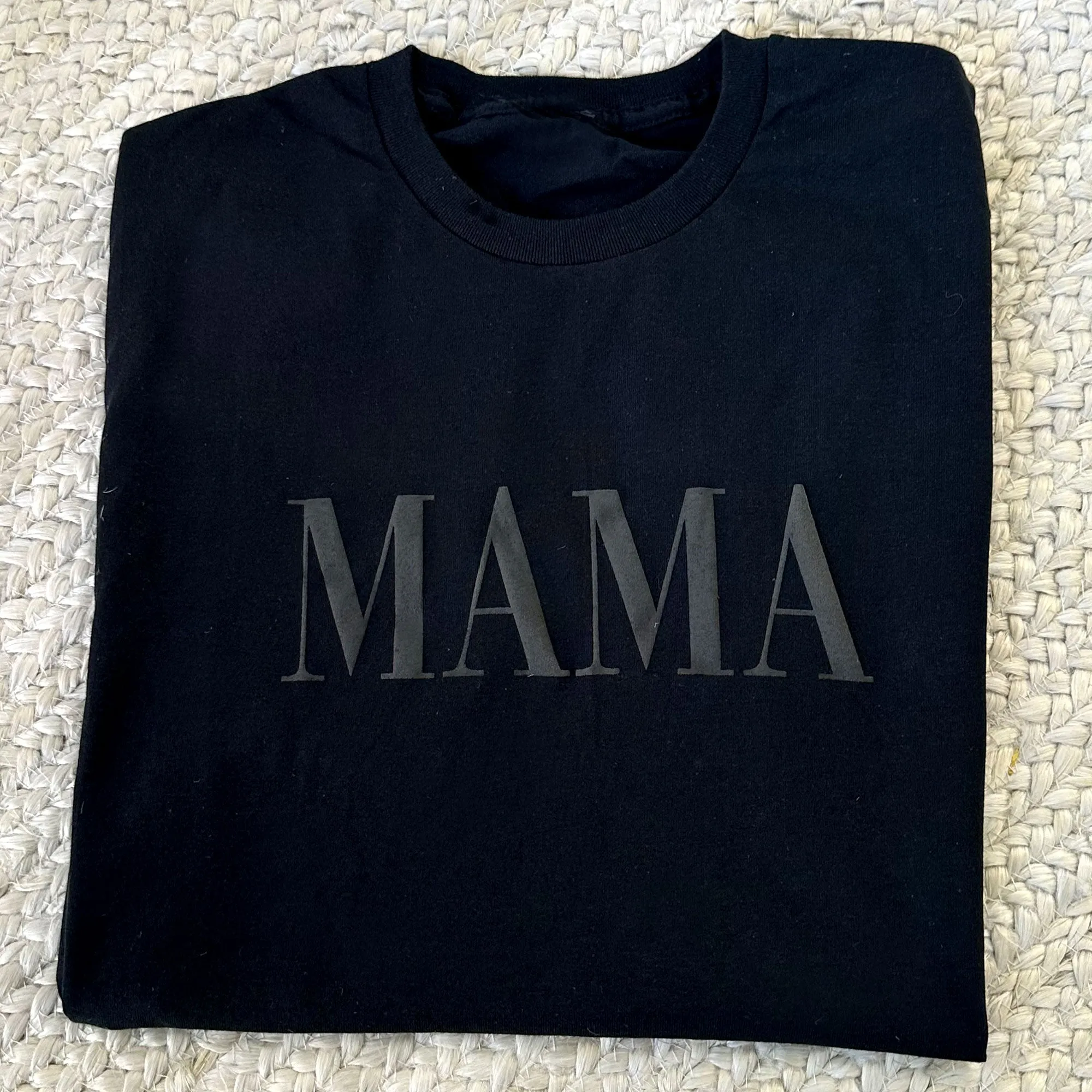 Puff Print MAMA Tee