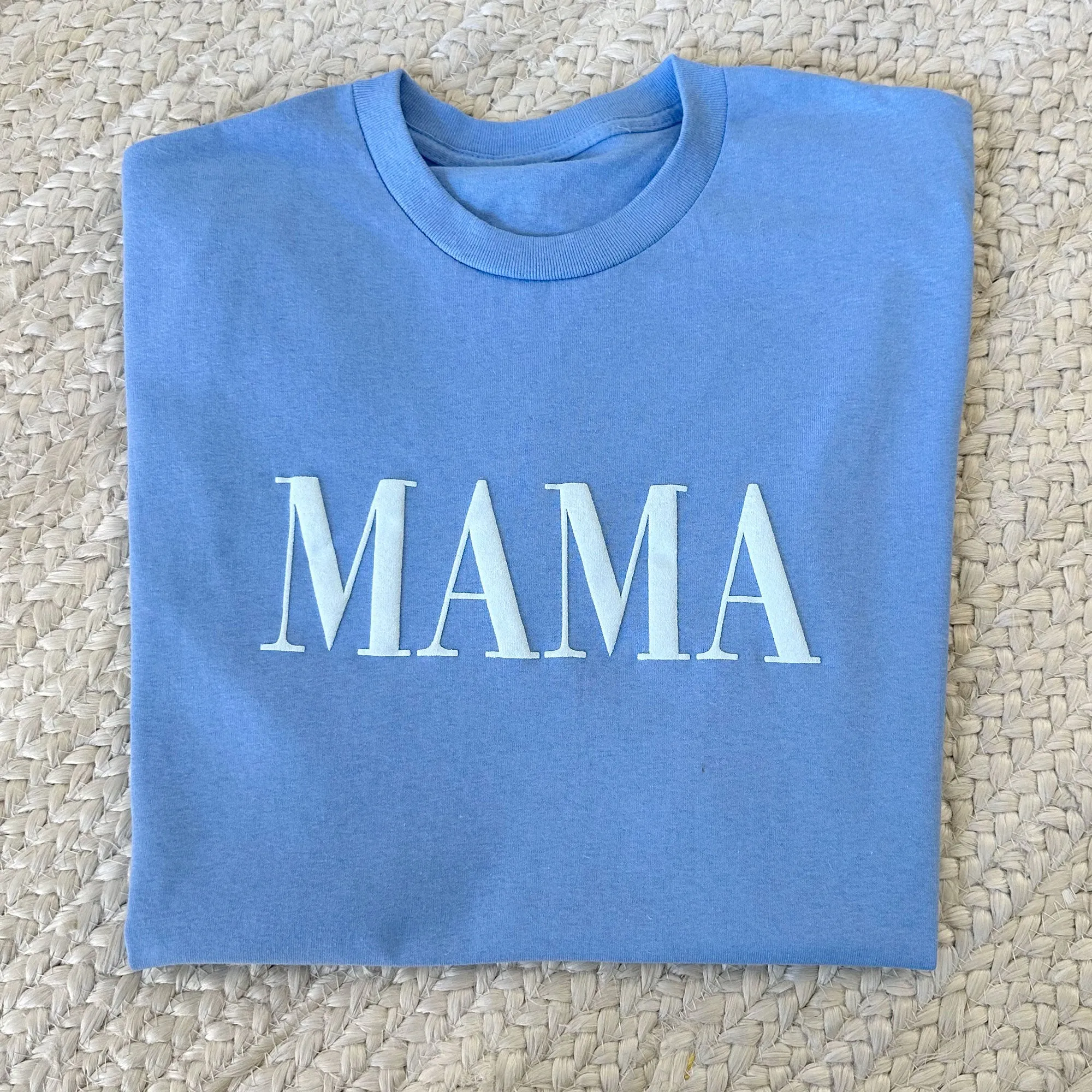 Puff Print MAMA Tee