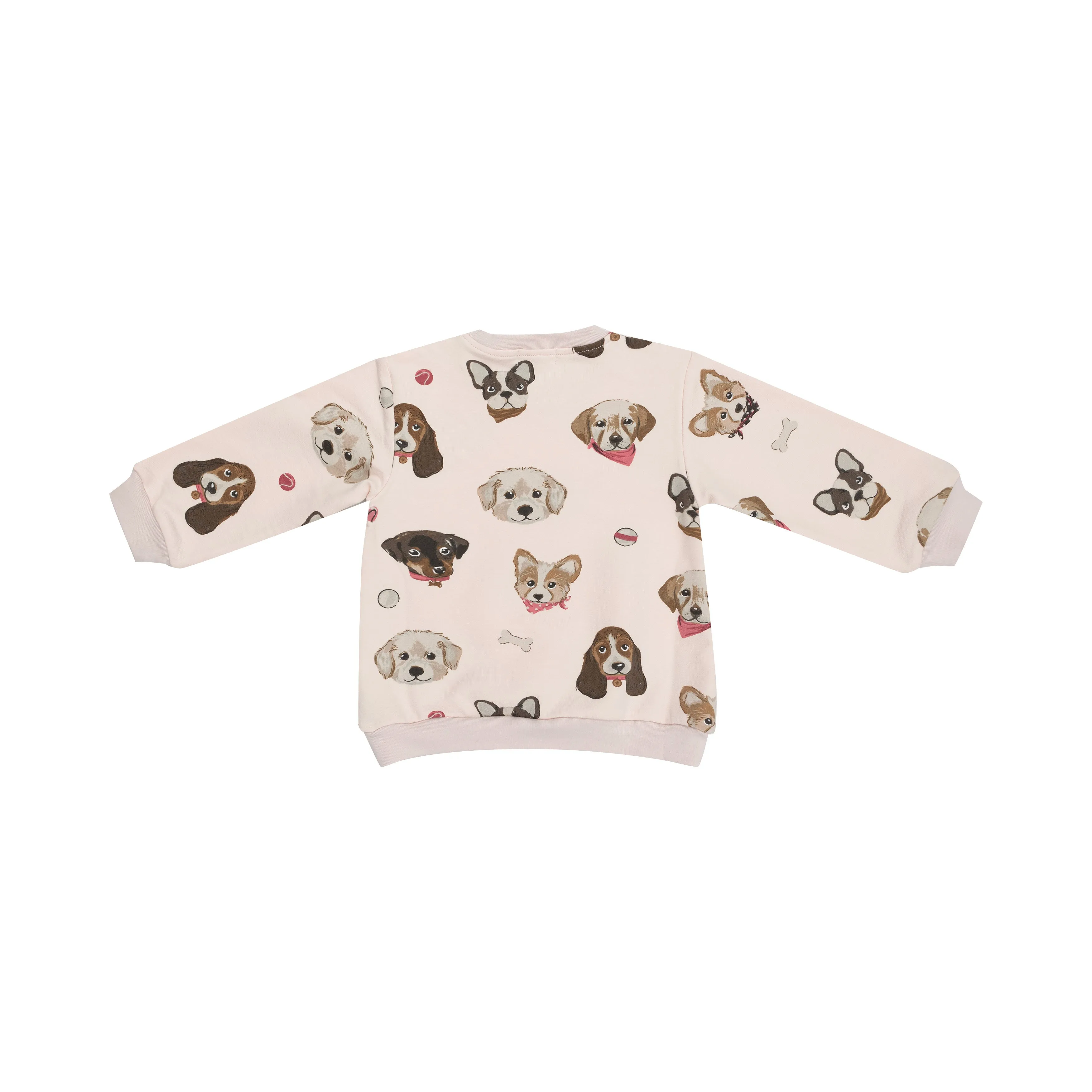 Puffy L/S Oversized Sweatshirt   Legging - Pretty Puppy Faces