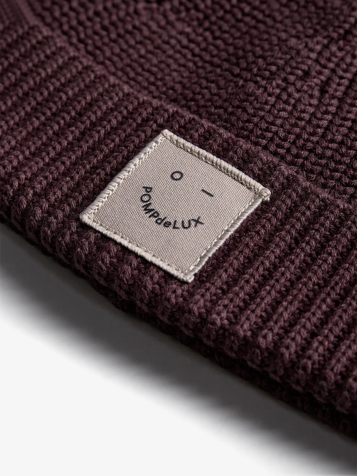 Ribbed Knit Beanie - Little - Dark Purple