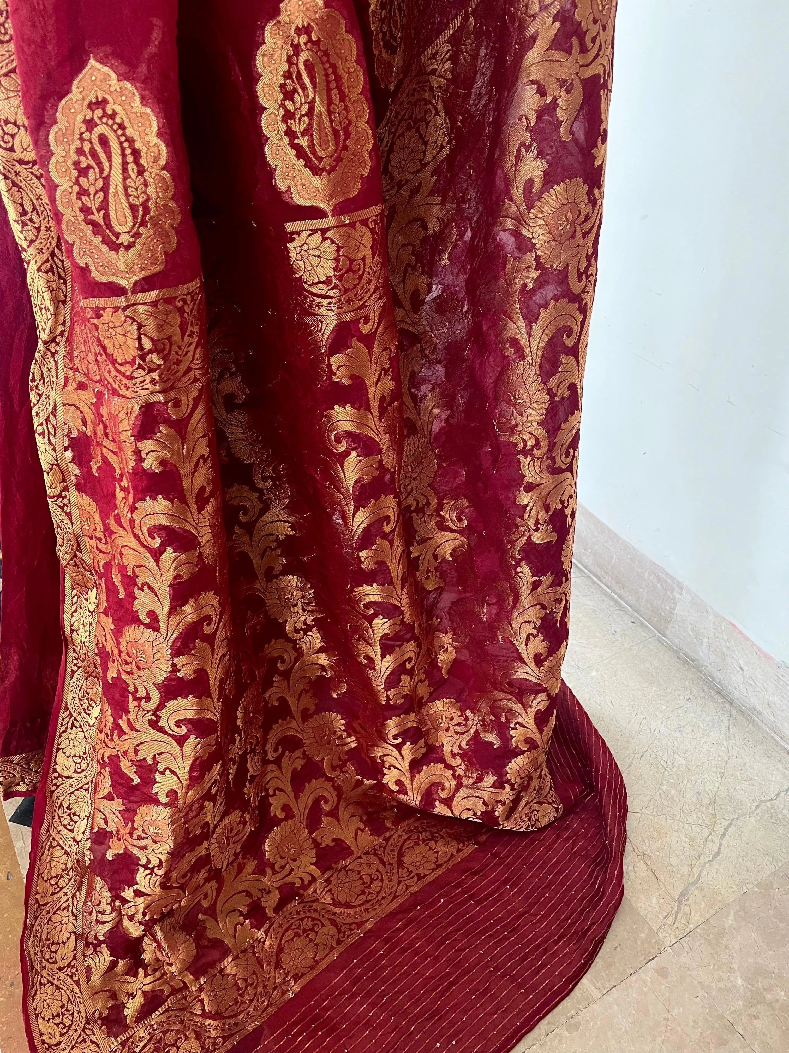 RTW: Chiffon Silk Banarsi - Diya