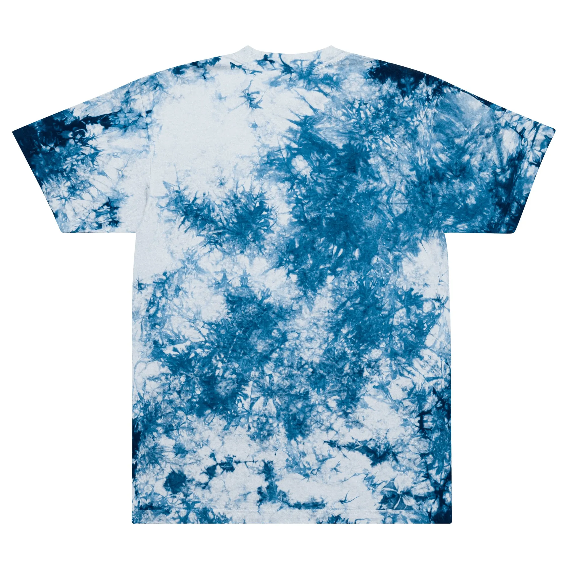 Shaka Wear embroidered Oversized tie-dye t-shirt