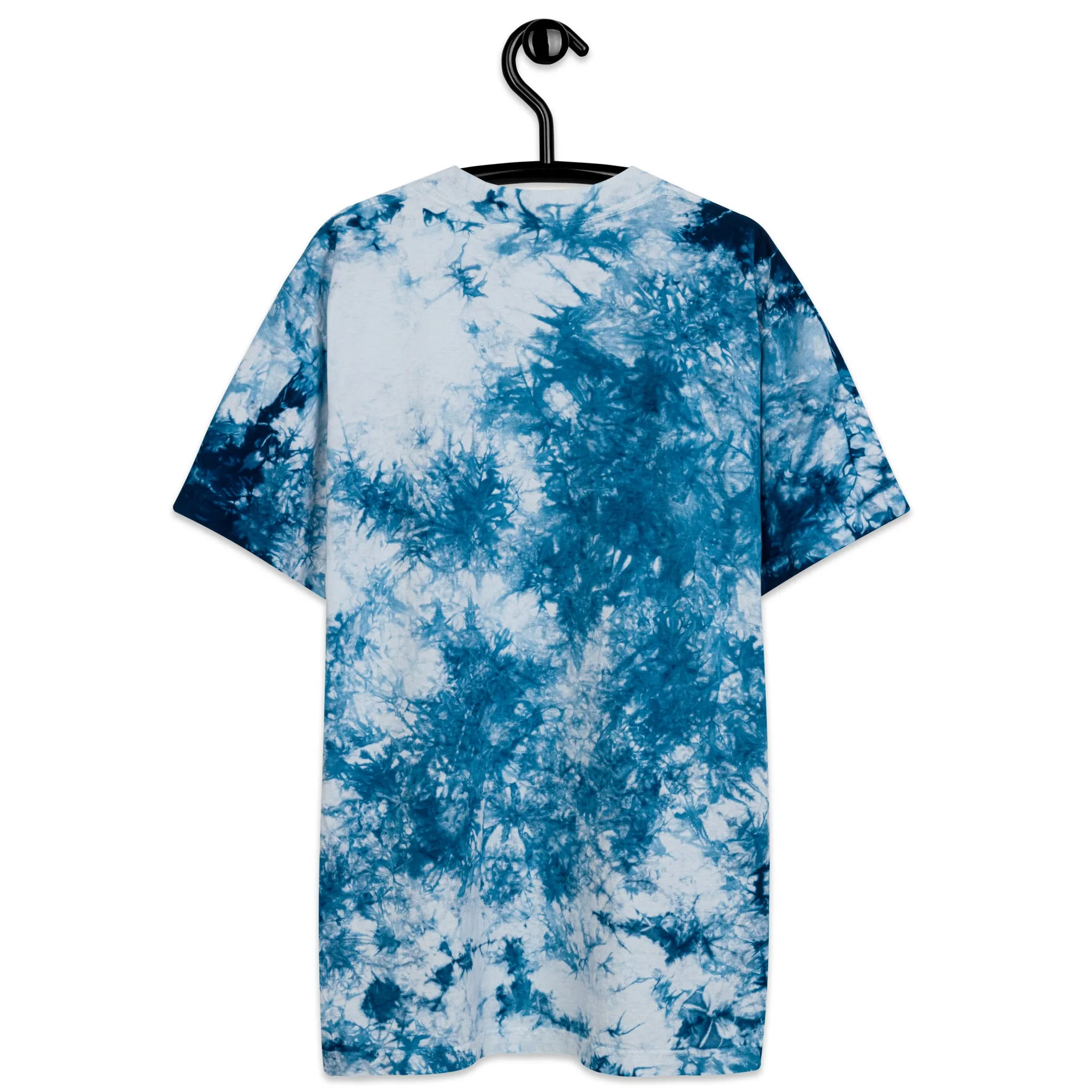 Shaka Wear embroidered Oversized tie-dye t-shirt