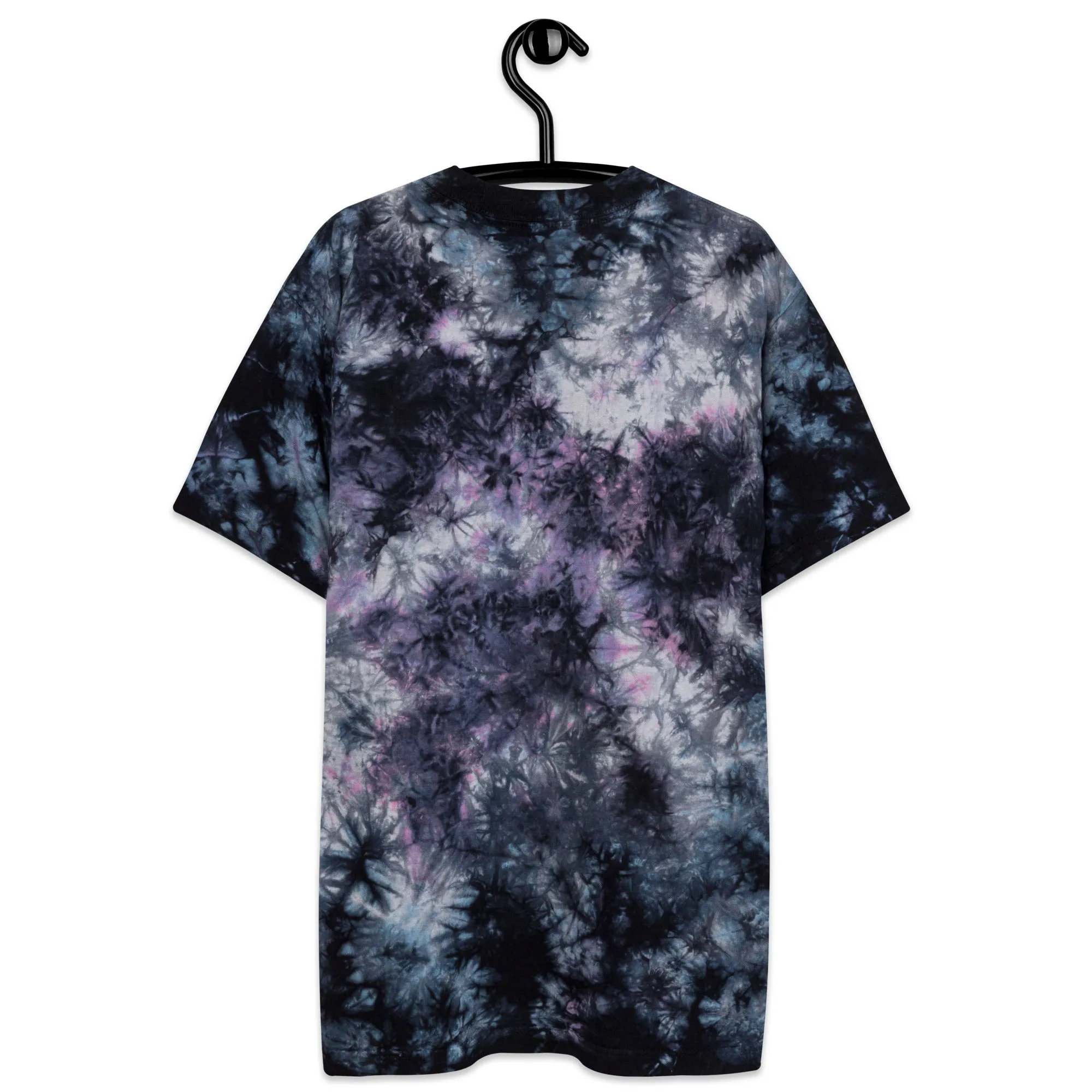 Shaka Wear embroidered Oversized tie-dye t-shirt