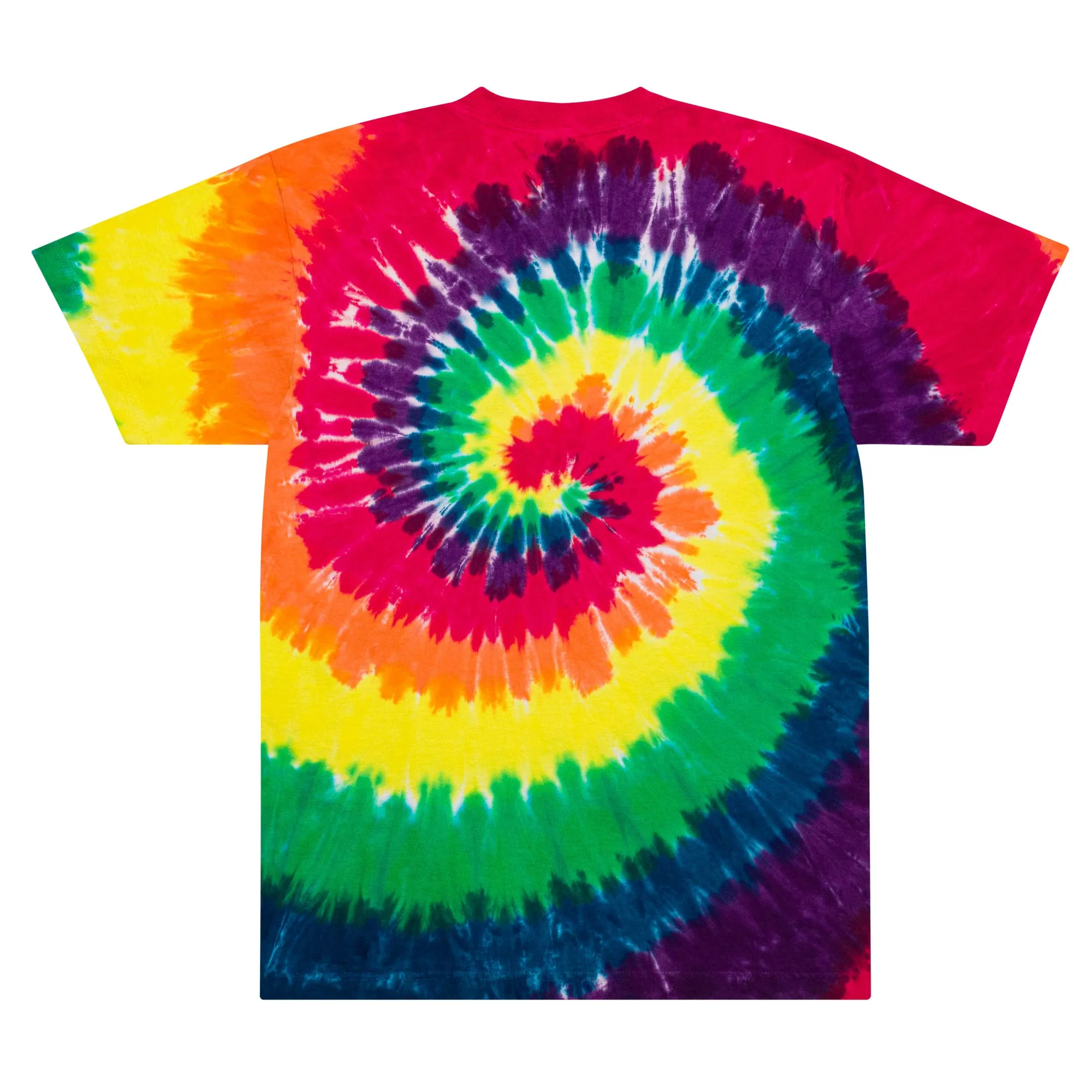 Shaka Wear embroidered Oversized tie-dye t-shirt