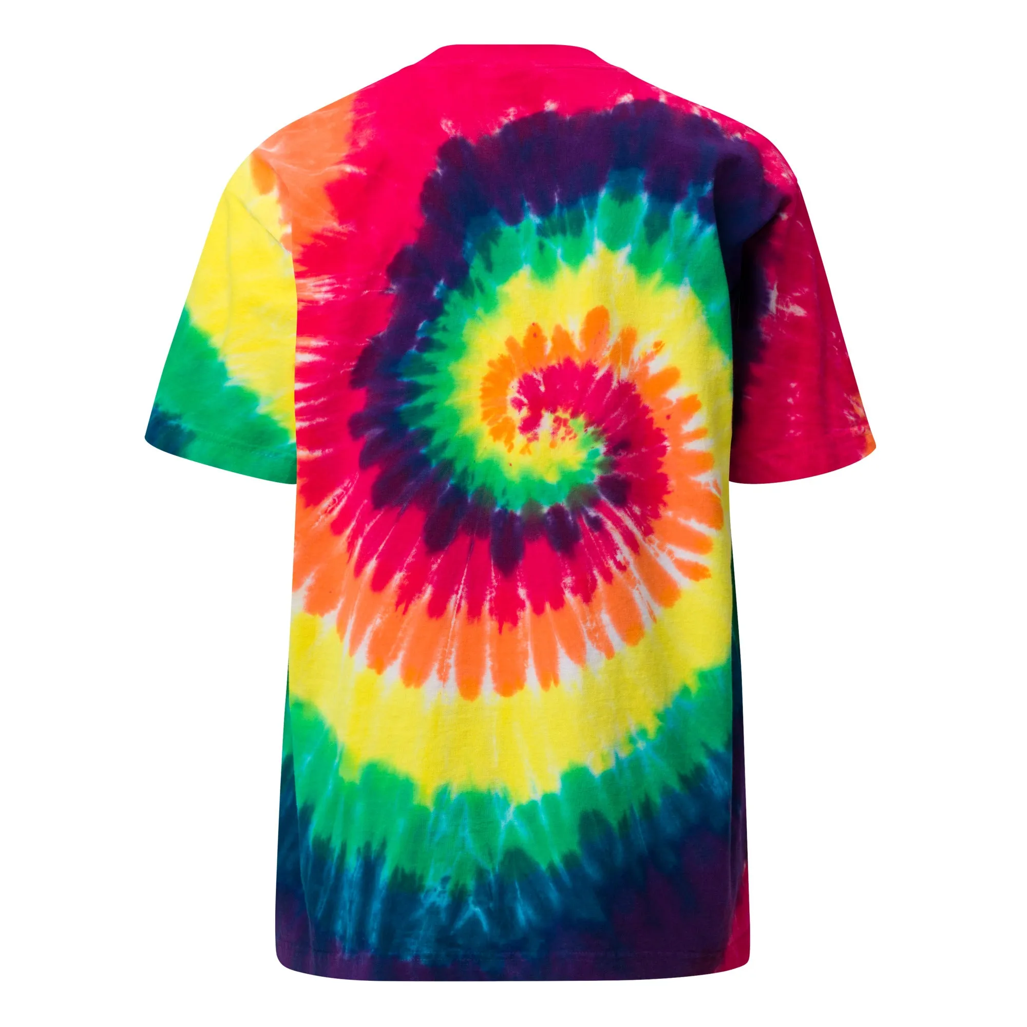 Shaka Wear embroidered Oversized tie-dye t-shirt