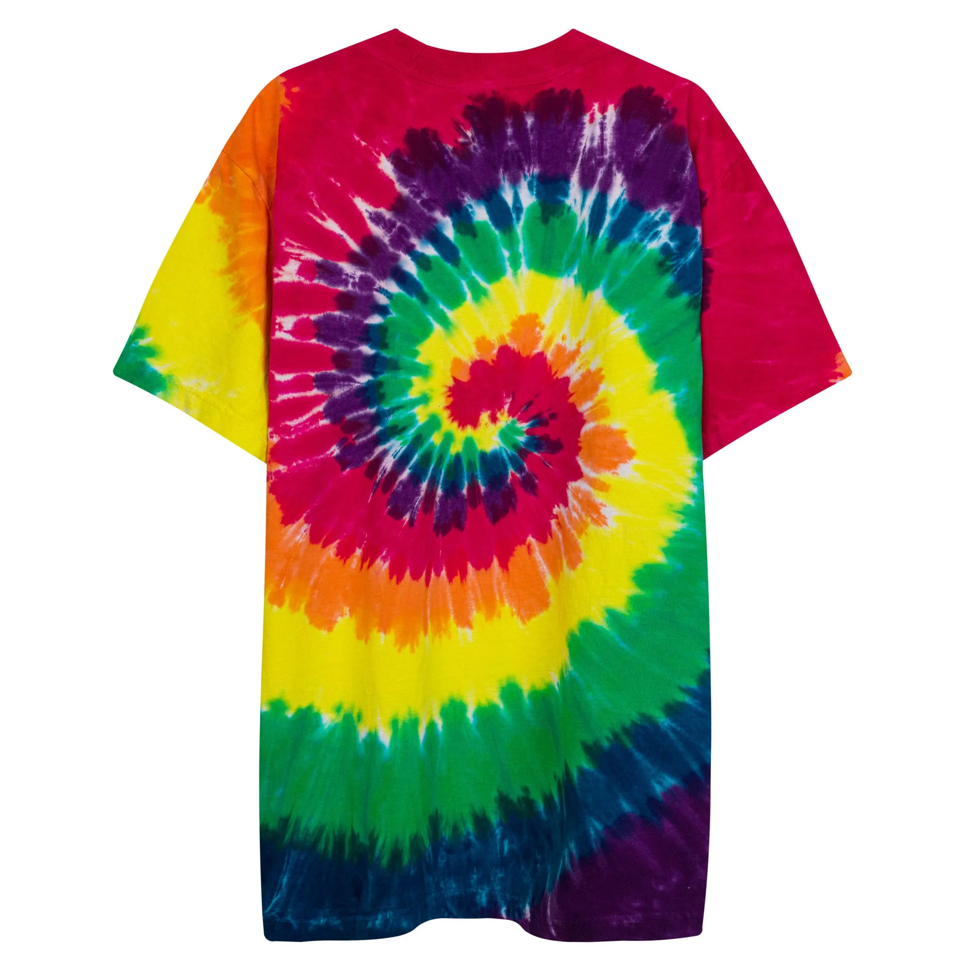 Shaka Wear embroidered Oversized tie-dye t-shirt