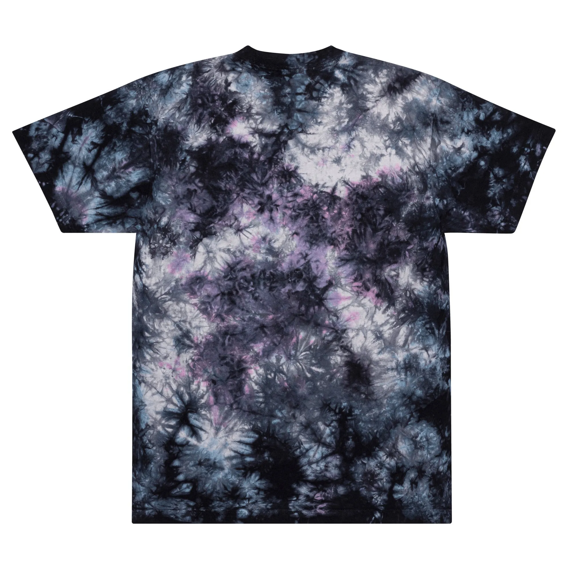 Shaka Wear embroidered Oversized tie-dye t-shirt