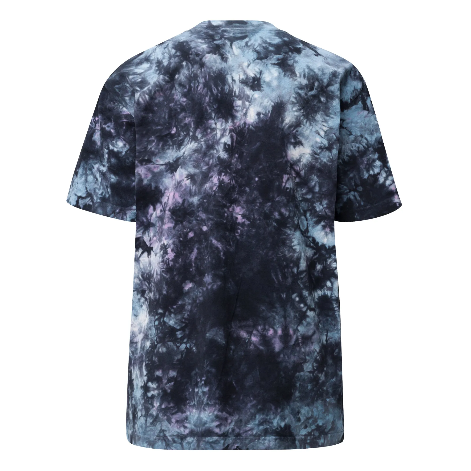 Shaka Wear embroidered Oversized tie-dye t-shirt